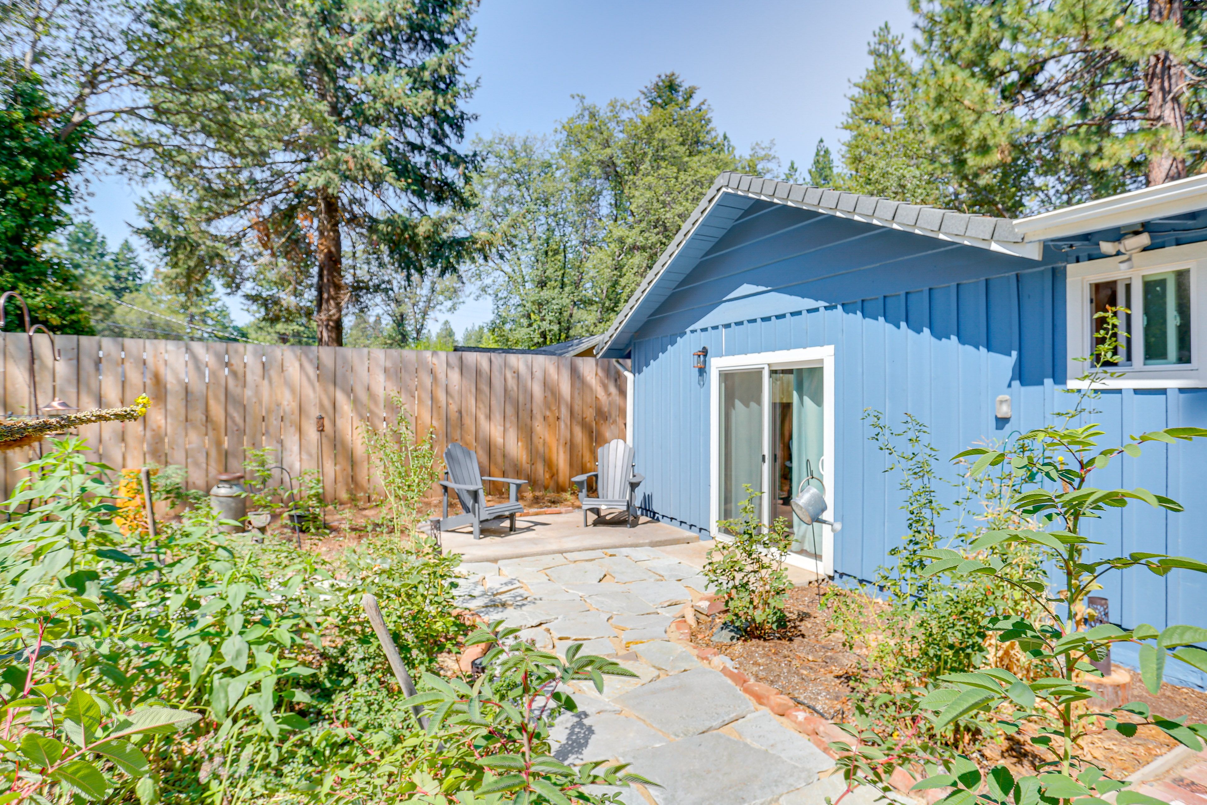 Private Backyard Area