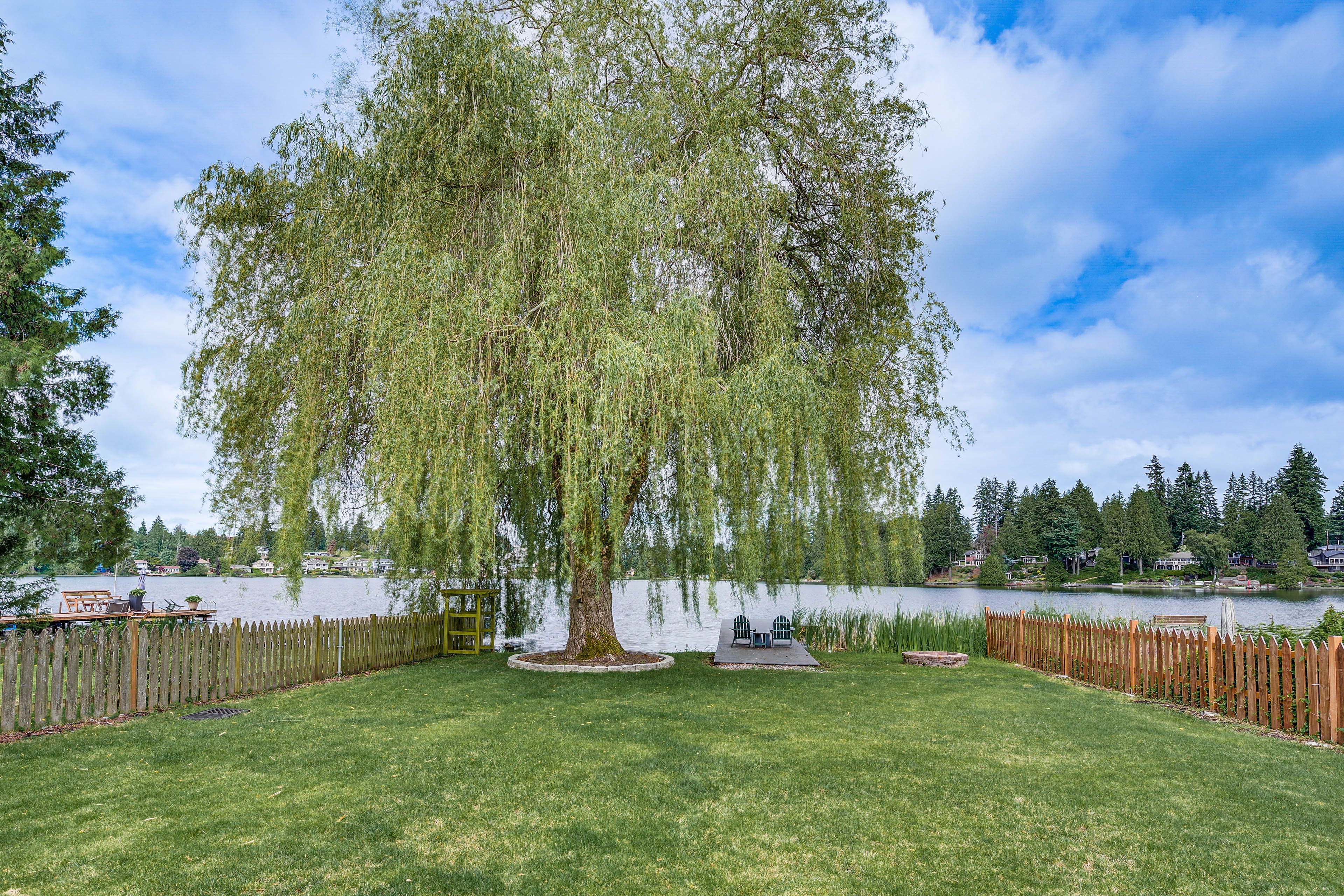 House Exterior | Shared Backyard | Shared Fire Pit