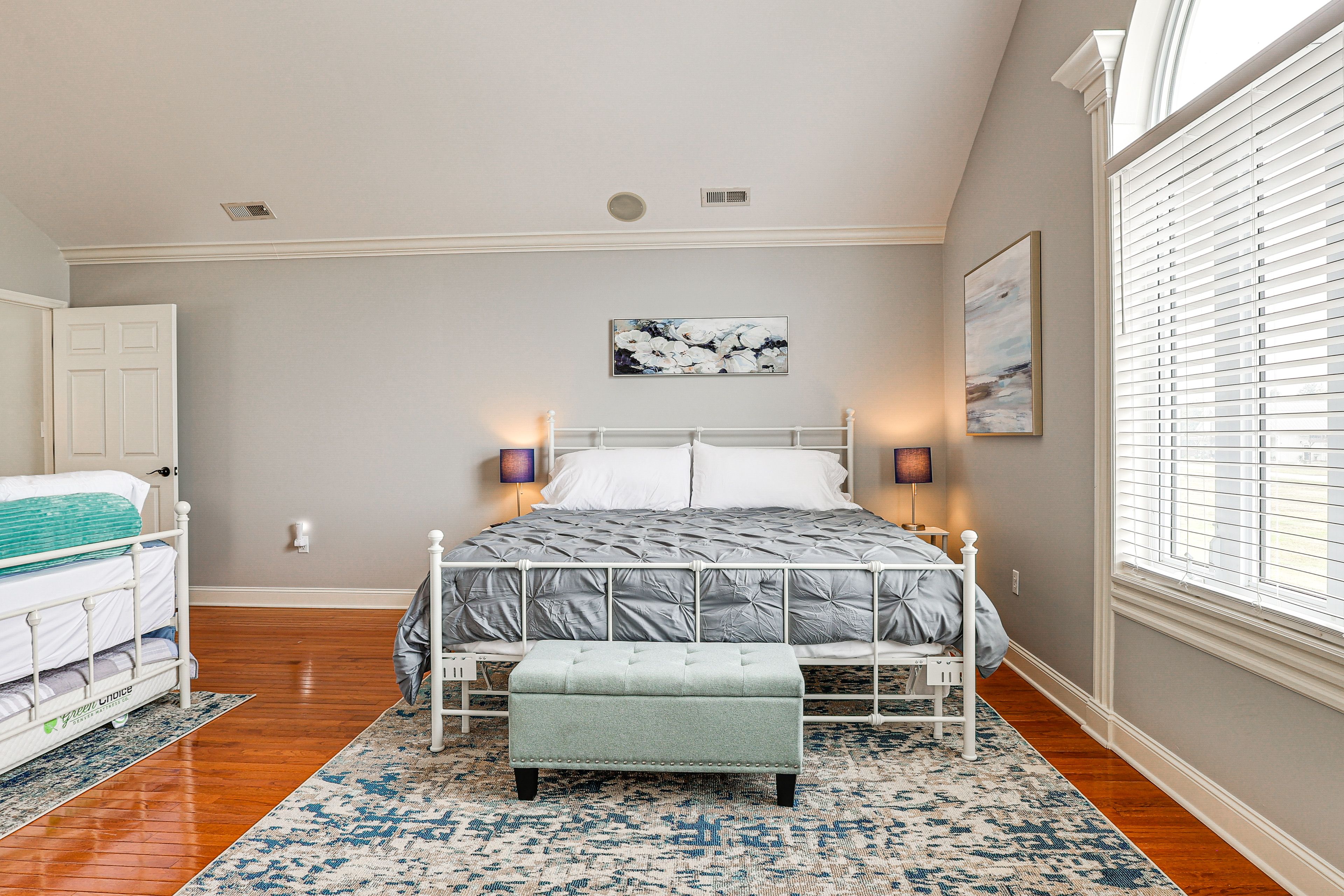 Bedroom 3 | 2nd Floor | King Bed | Full Daybed w/ Twin Trundle | Linens Provided