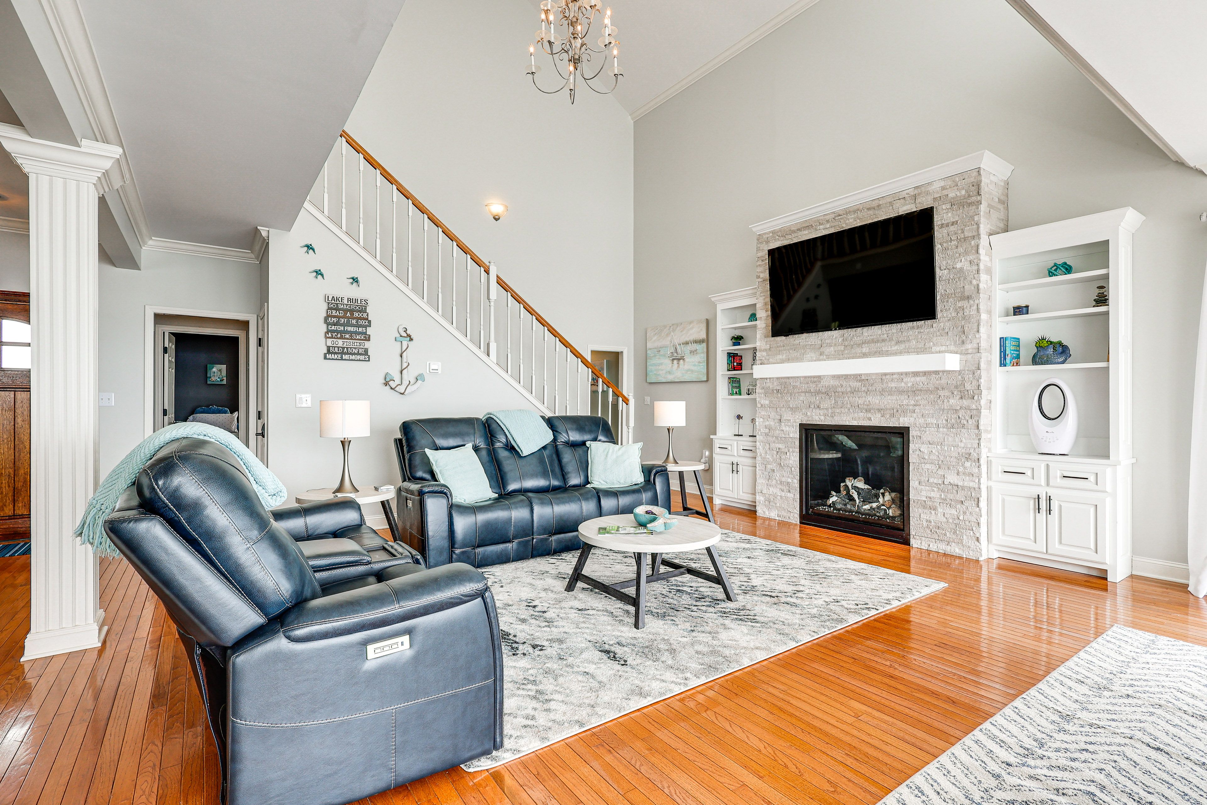 Living Room | 1st Floor | Central A/C & Heating