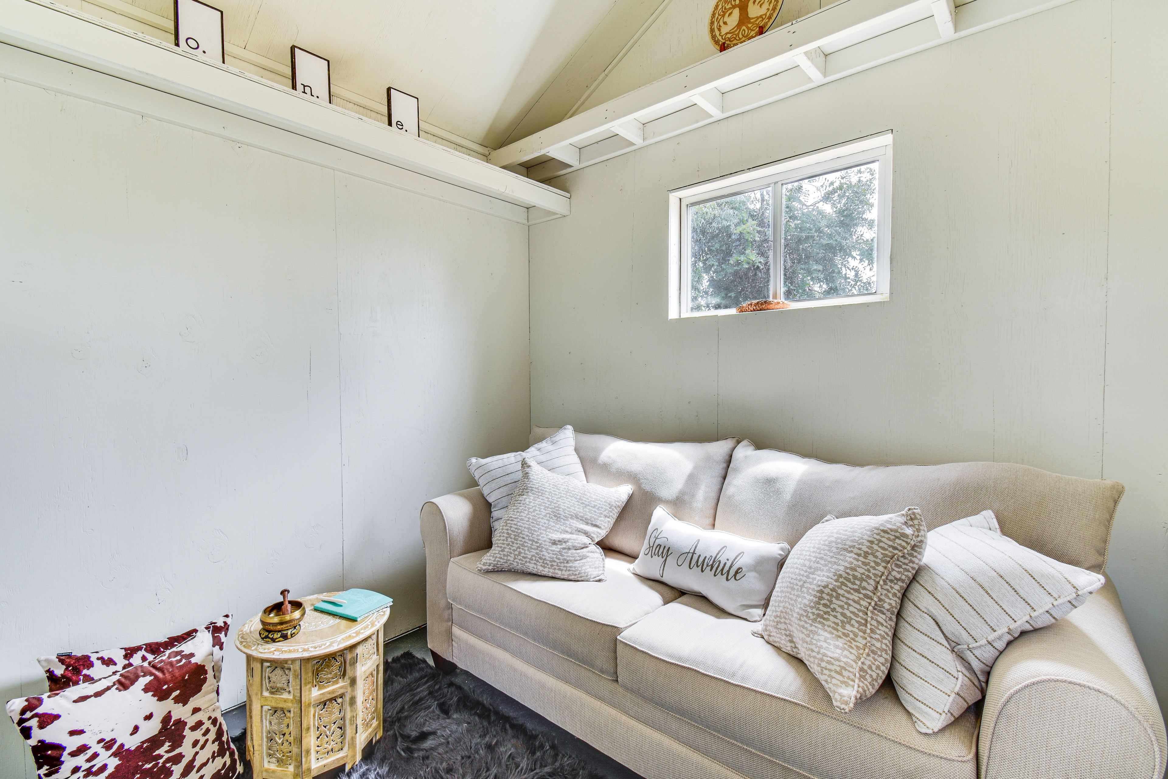 Zen Hut Interior