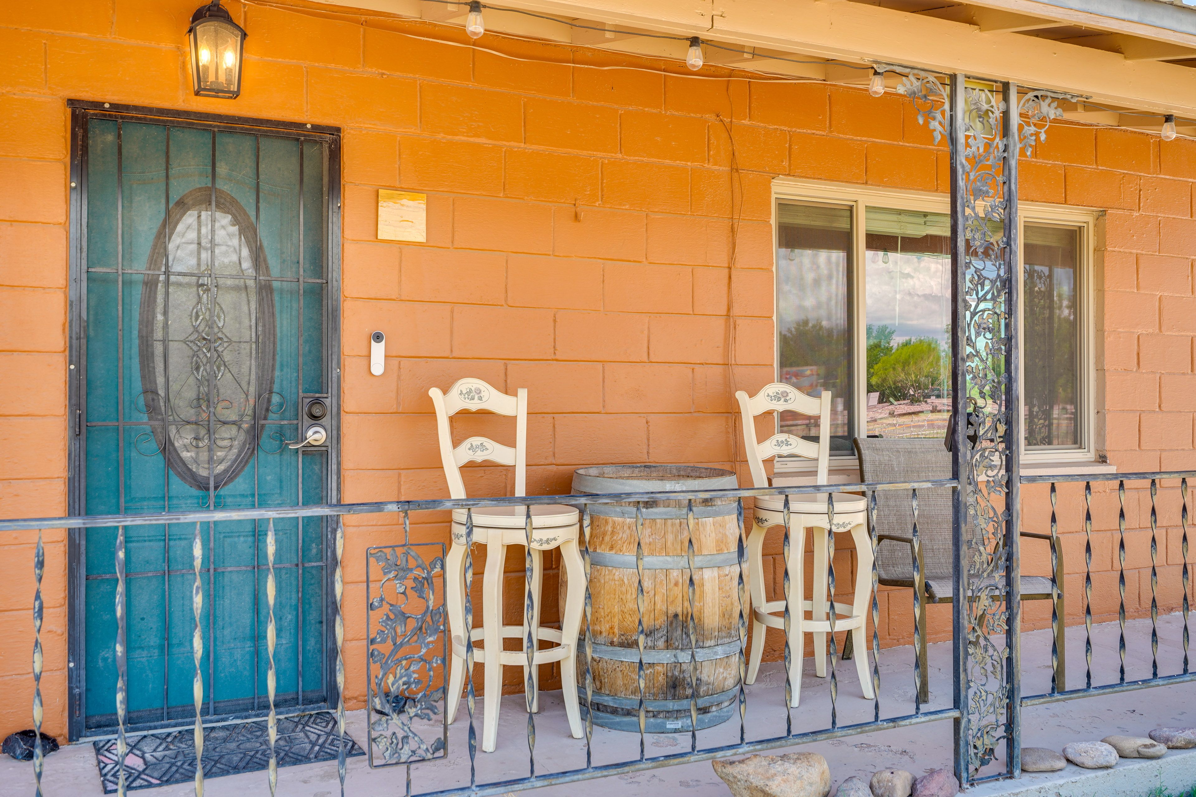 Front Patio | Private Entrance