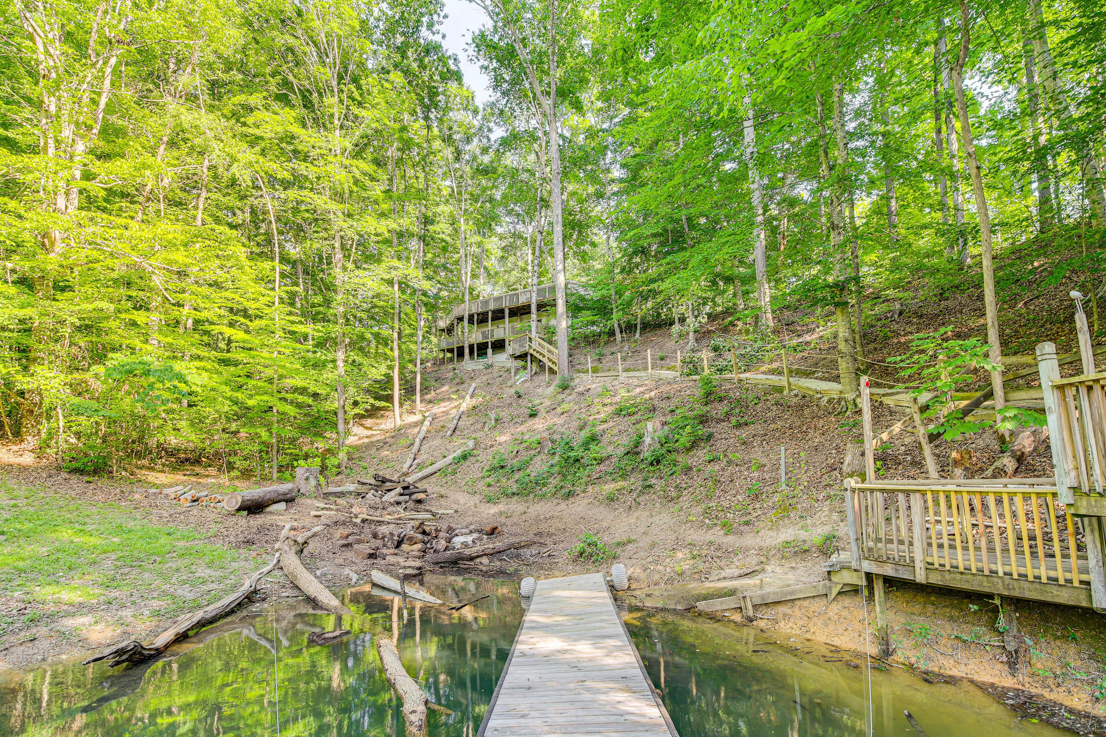 Private Backyard Area | Direct Lake Access | Dock