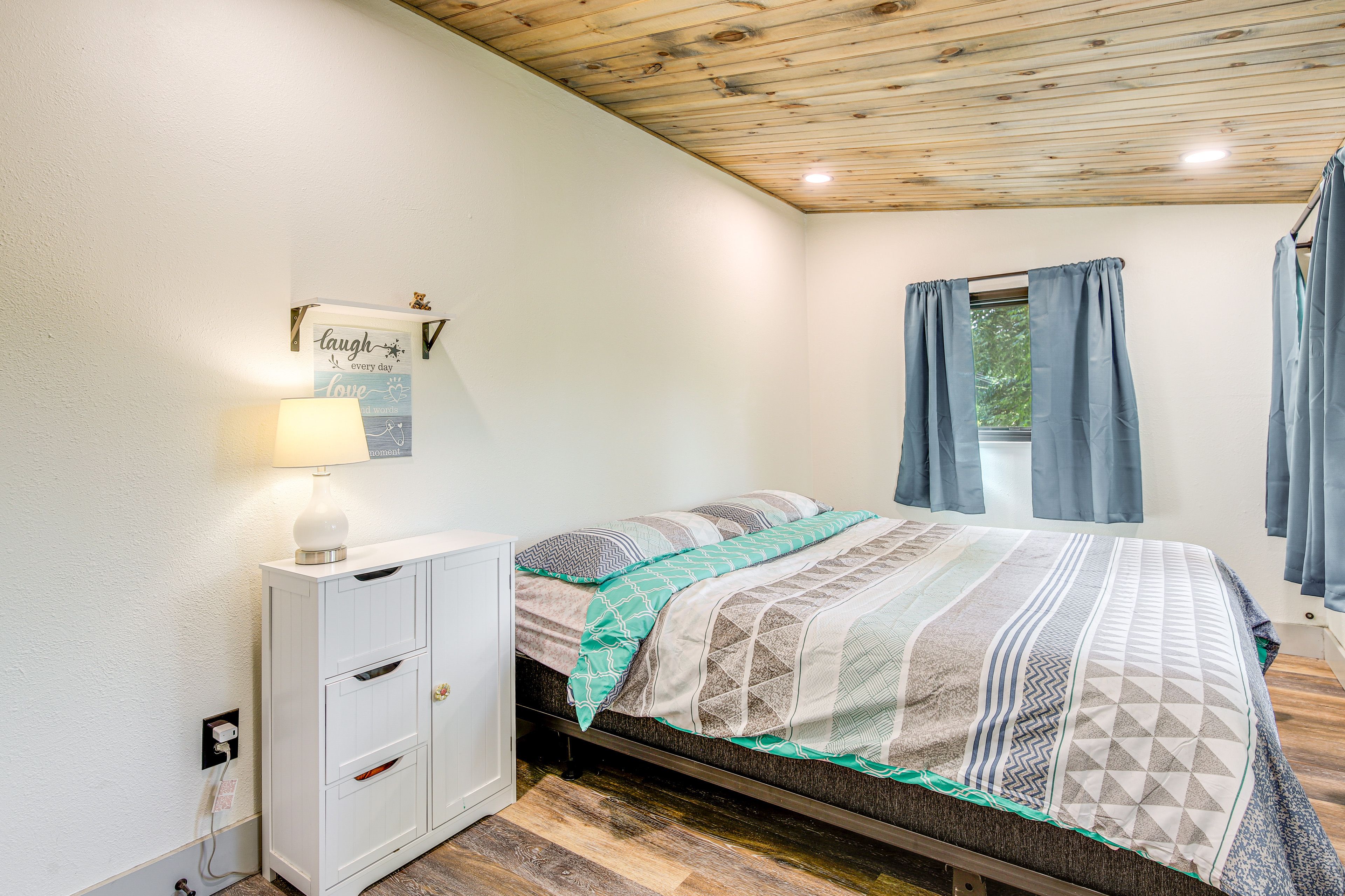 Bedroom 1 | Queen Bed | 1st Floor | Access Via Office