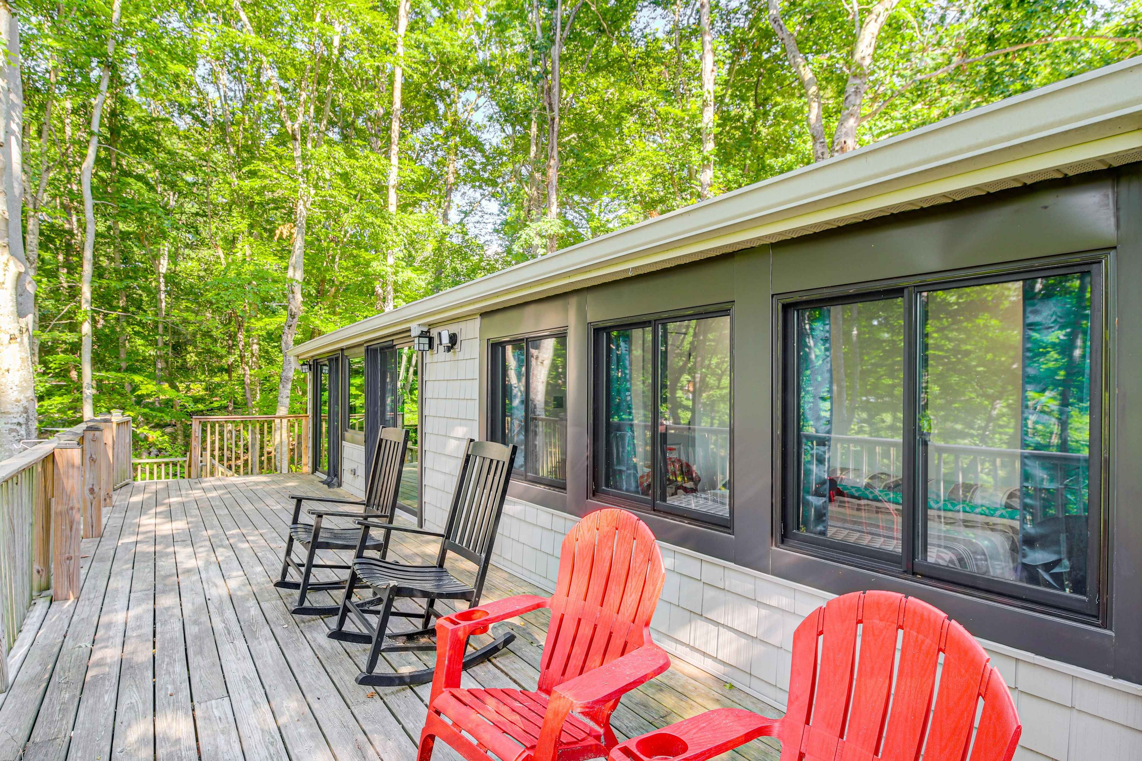 Upper Deck | Expansive Lake Views
