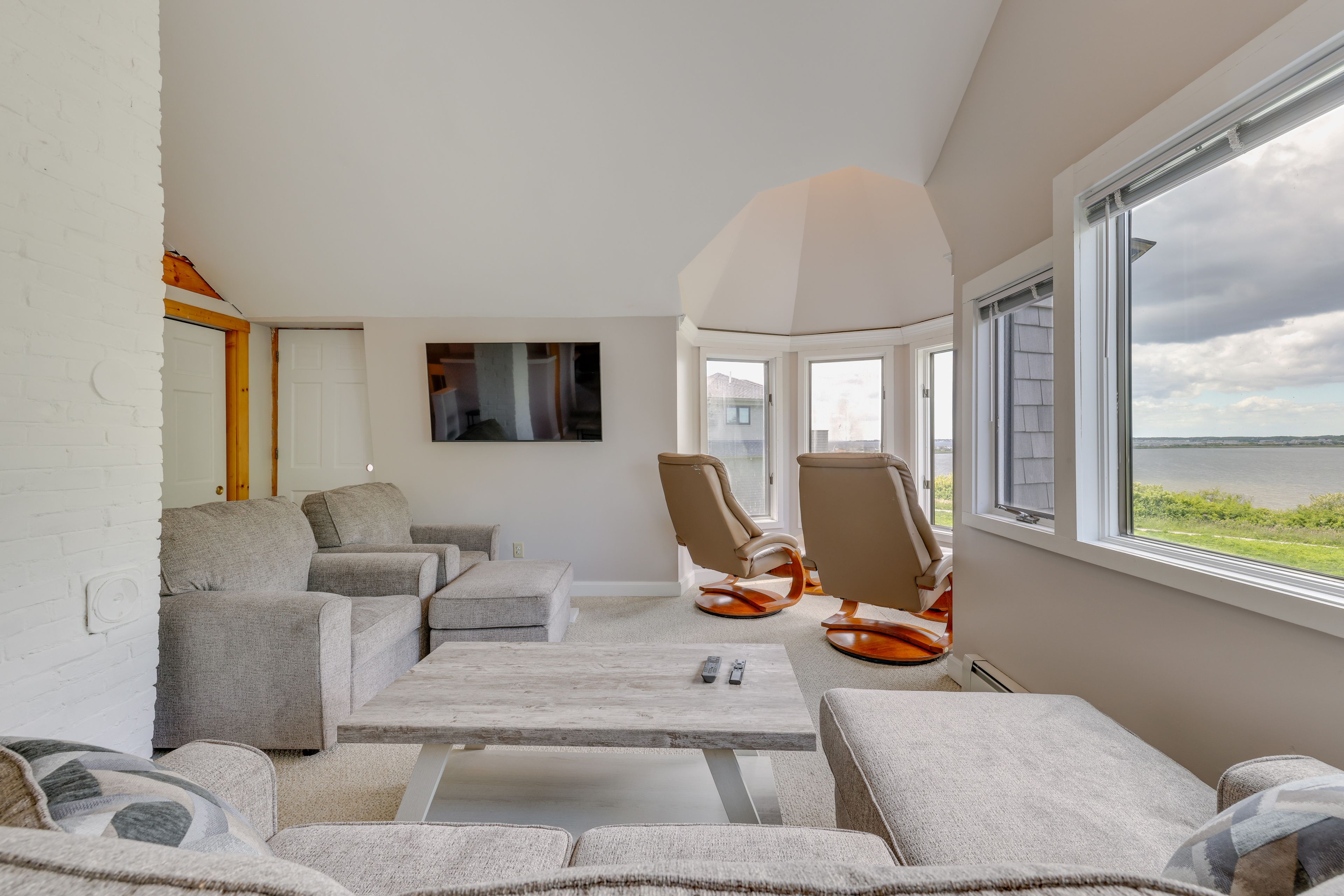 Upstairs Living Room | 2nd Floor | Window A/C Unit
