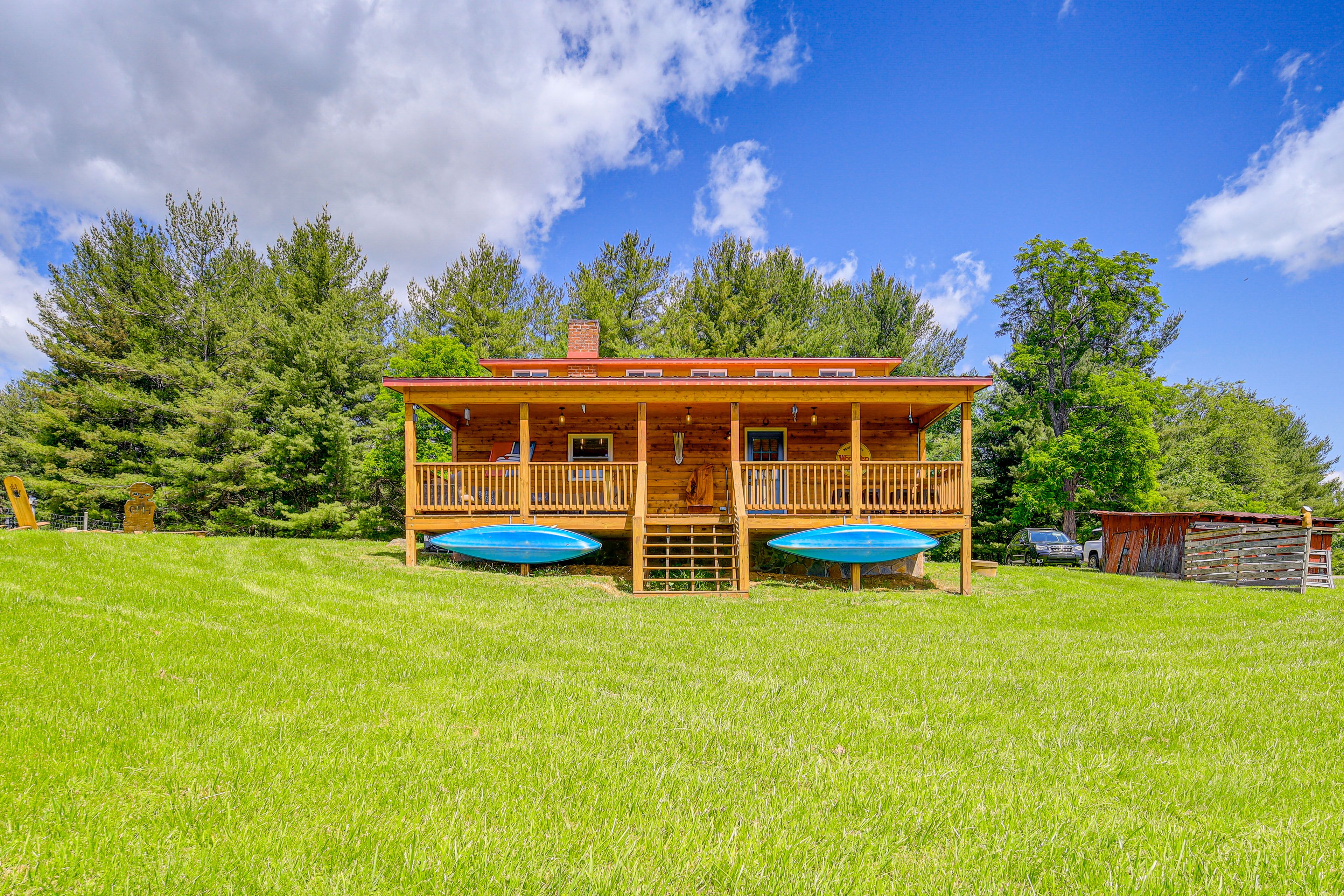 House Exterior | Kayaks Provided