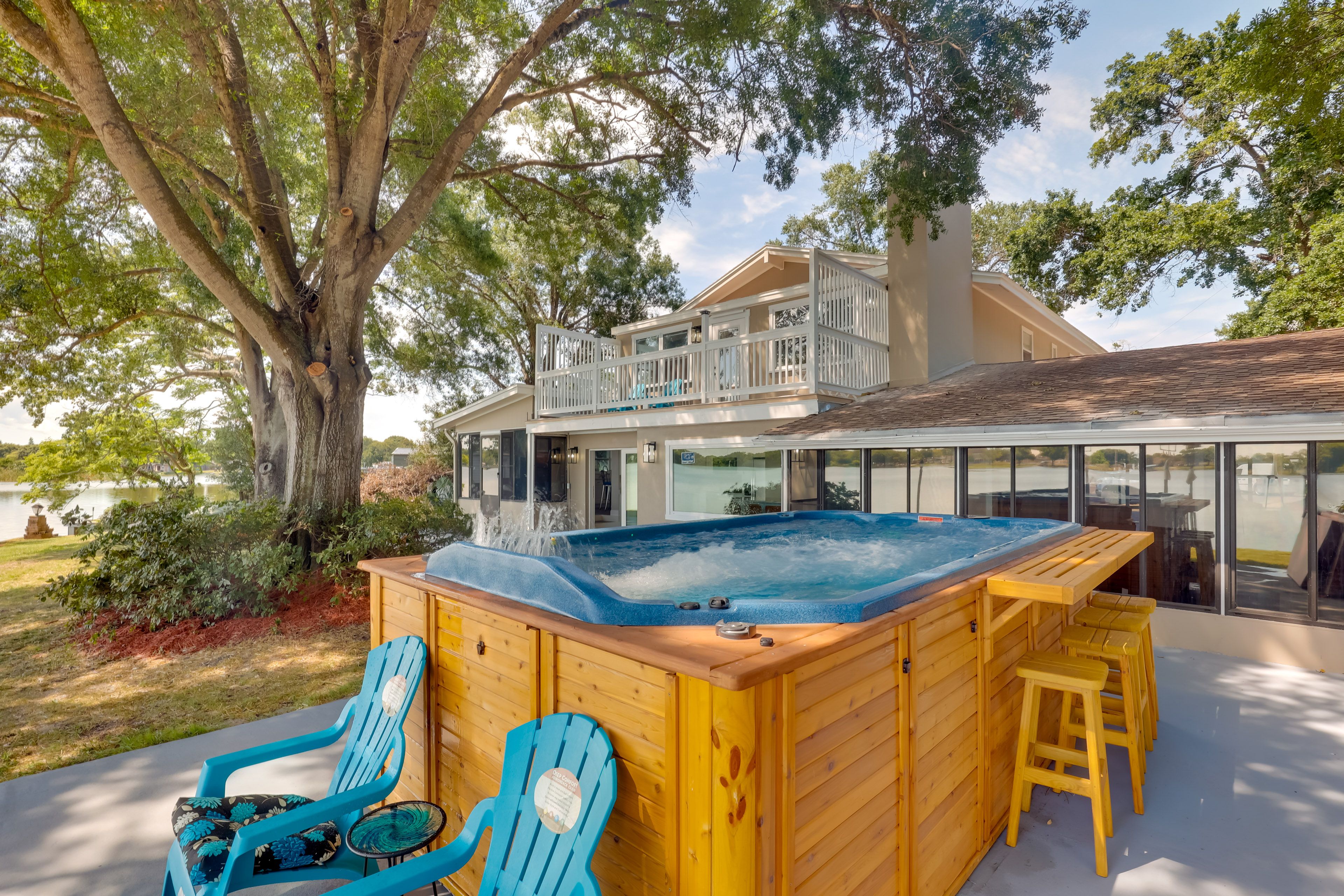Private Backyard Area