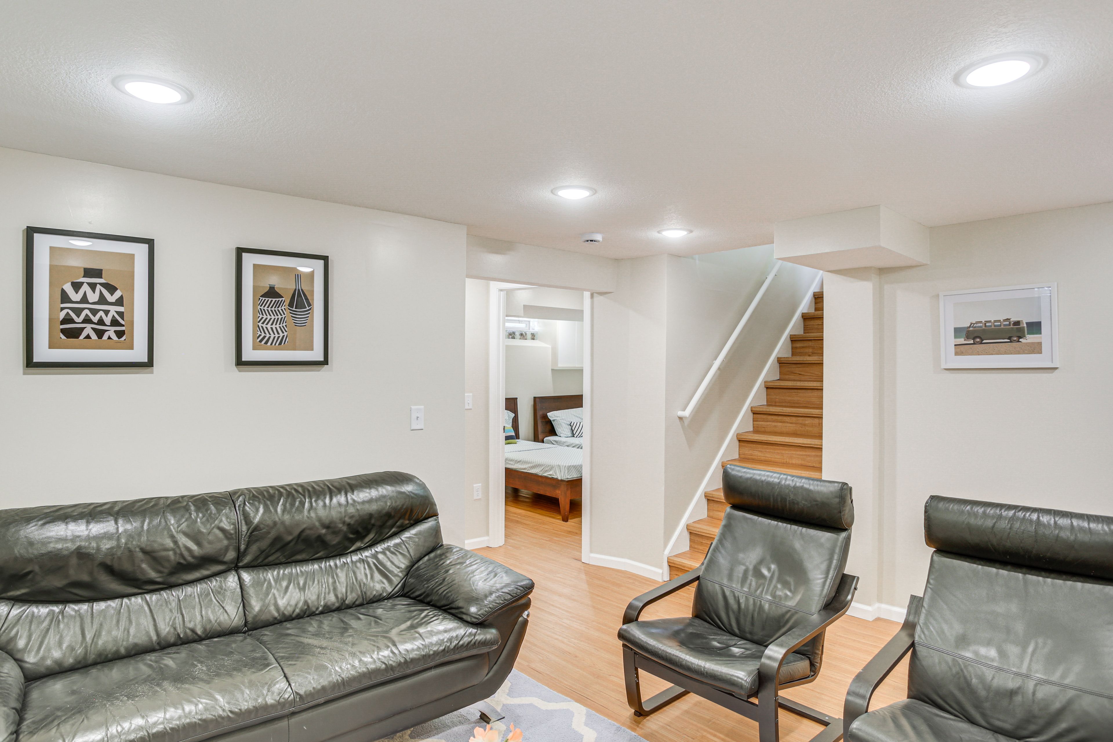 Basement Living Area | Smart TV