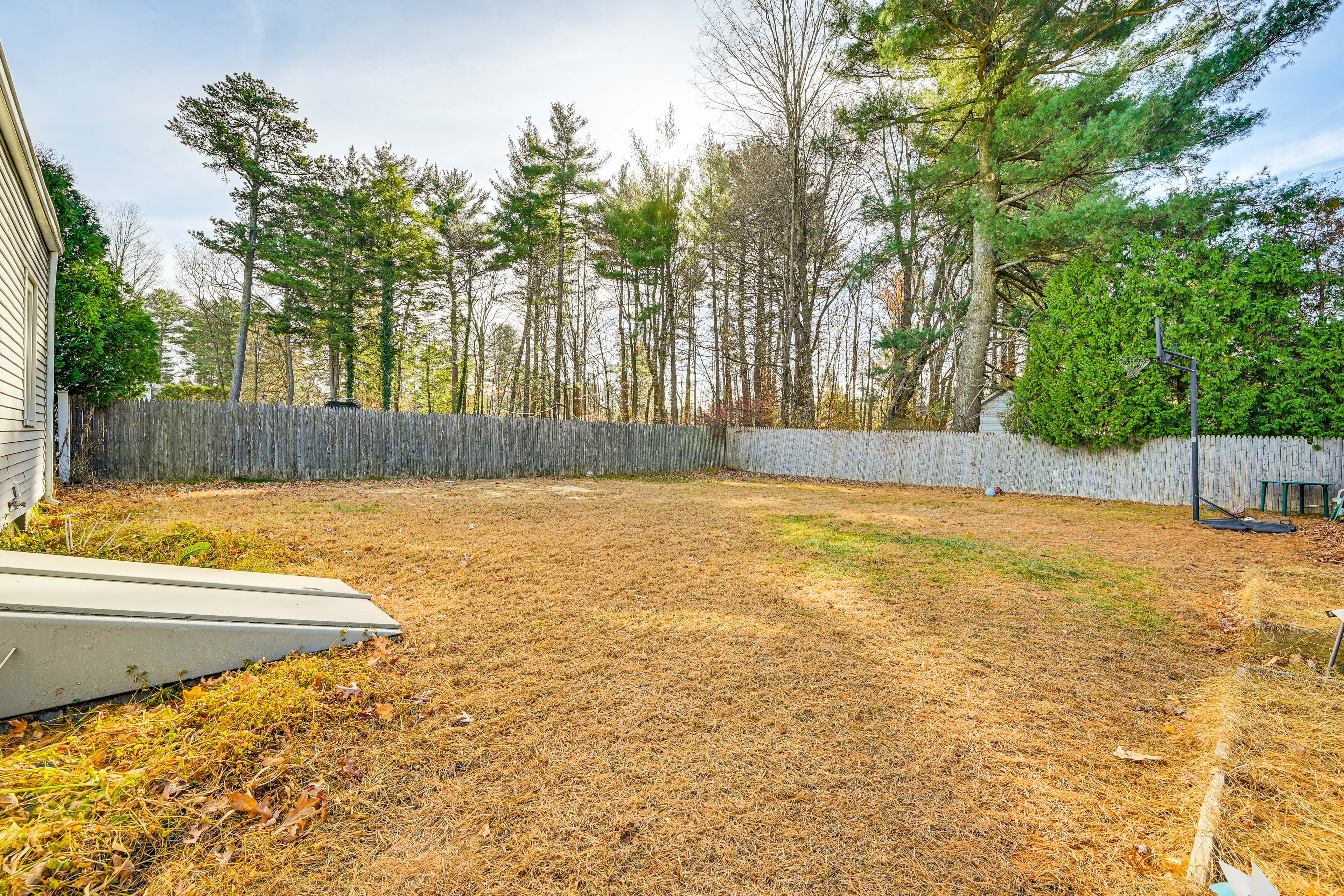 Fenced Backyard
