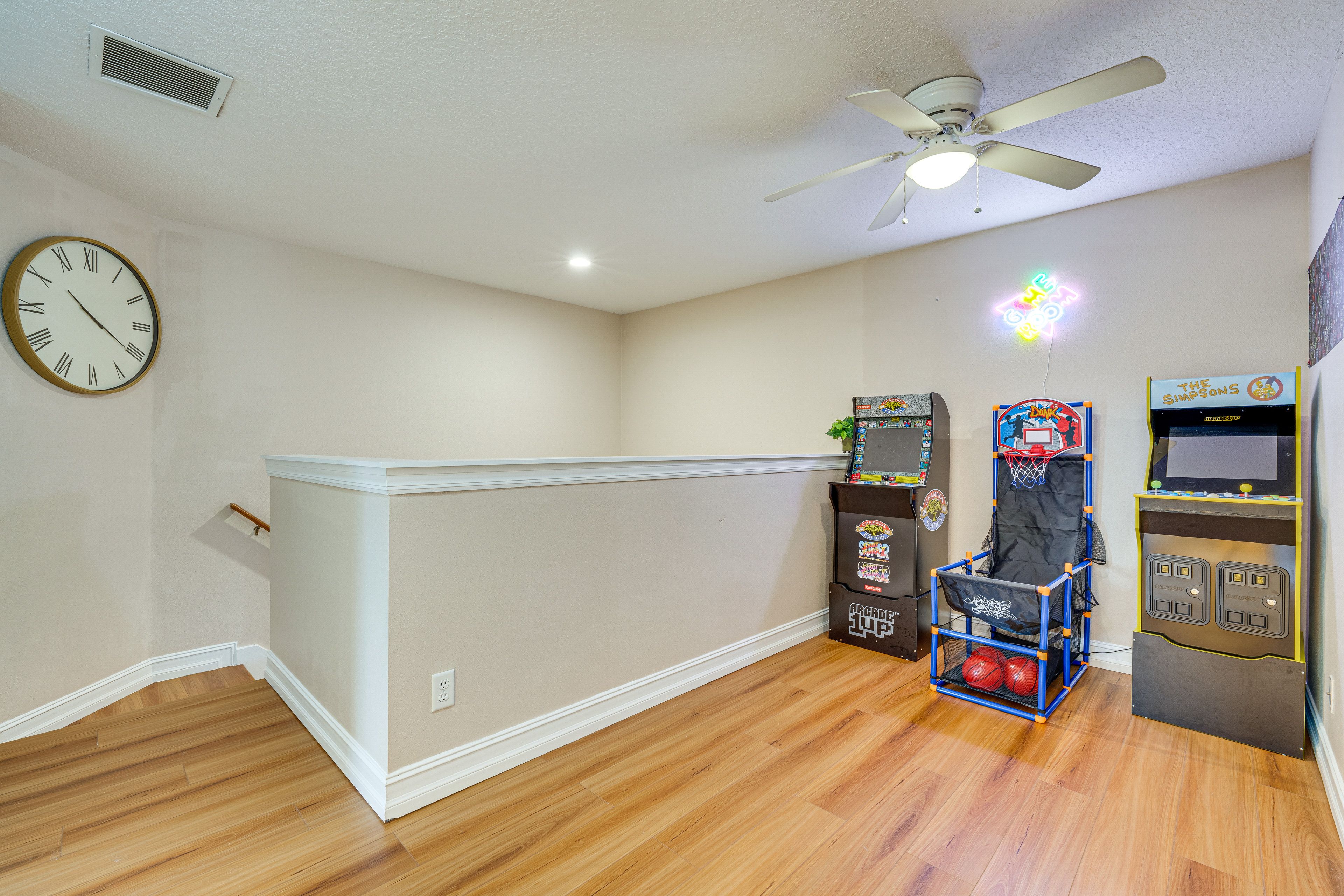 Loft | Arcade Machines | Basketball Game | 2nd Floor