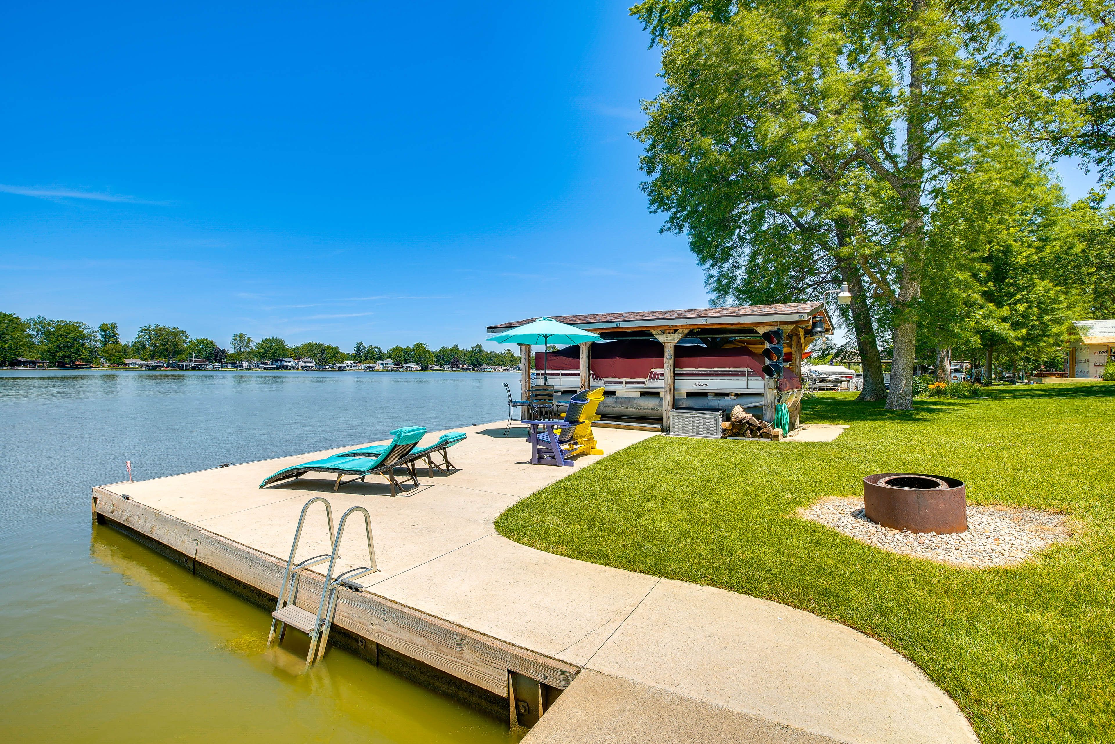 Boat Dock | Direct Indian Lake Access