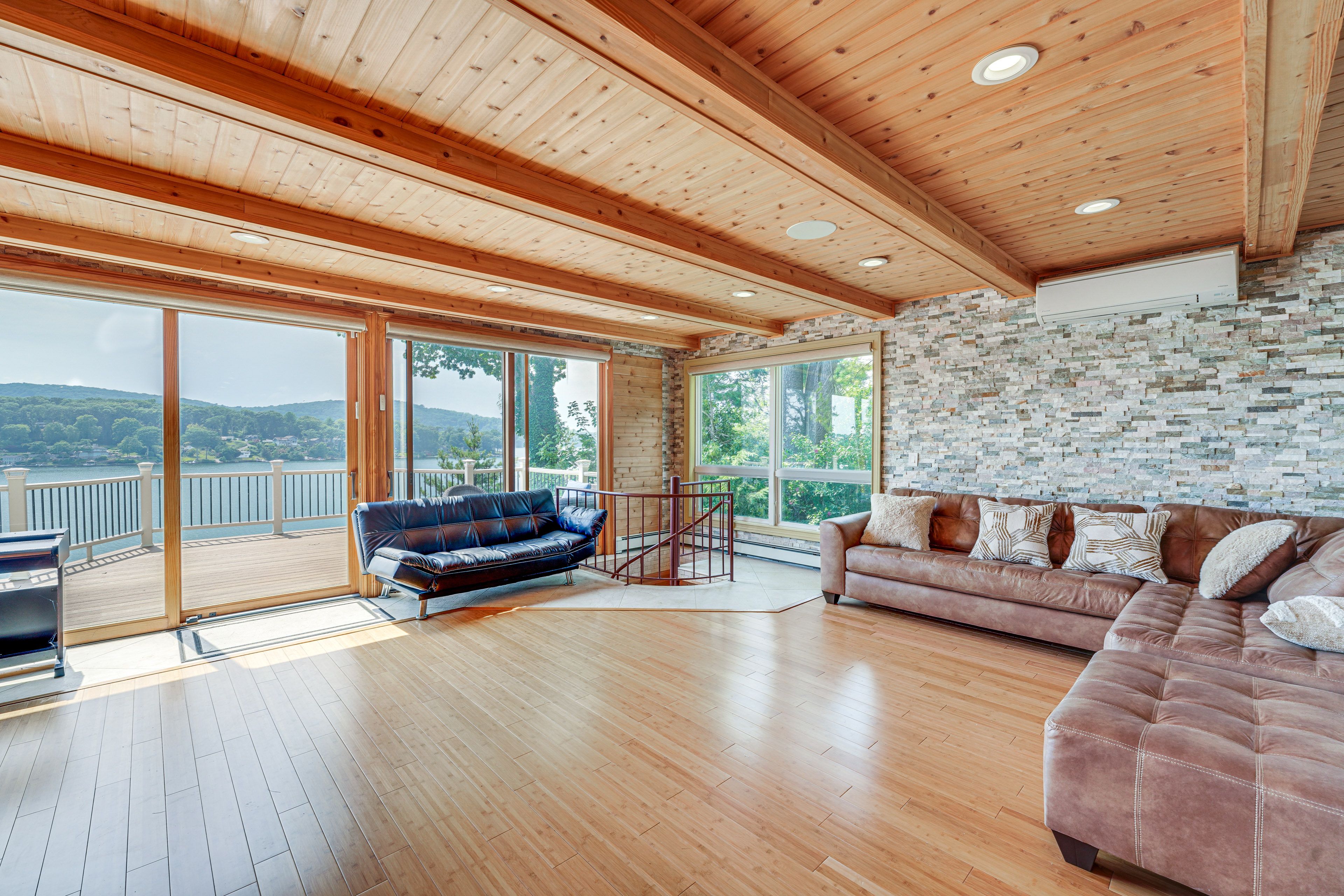 Living Room | Futon | A/C Unit | Smart TV | Main Level