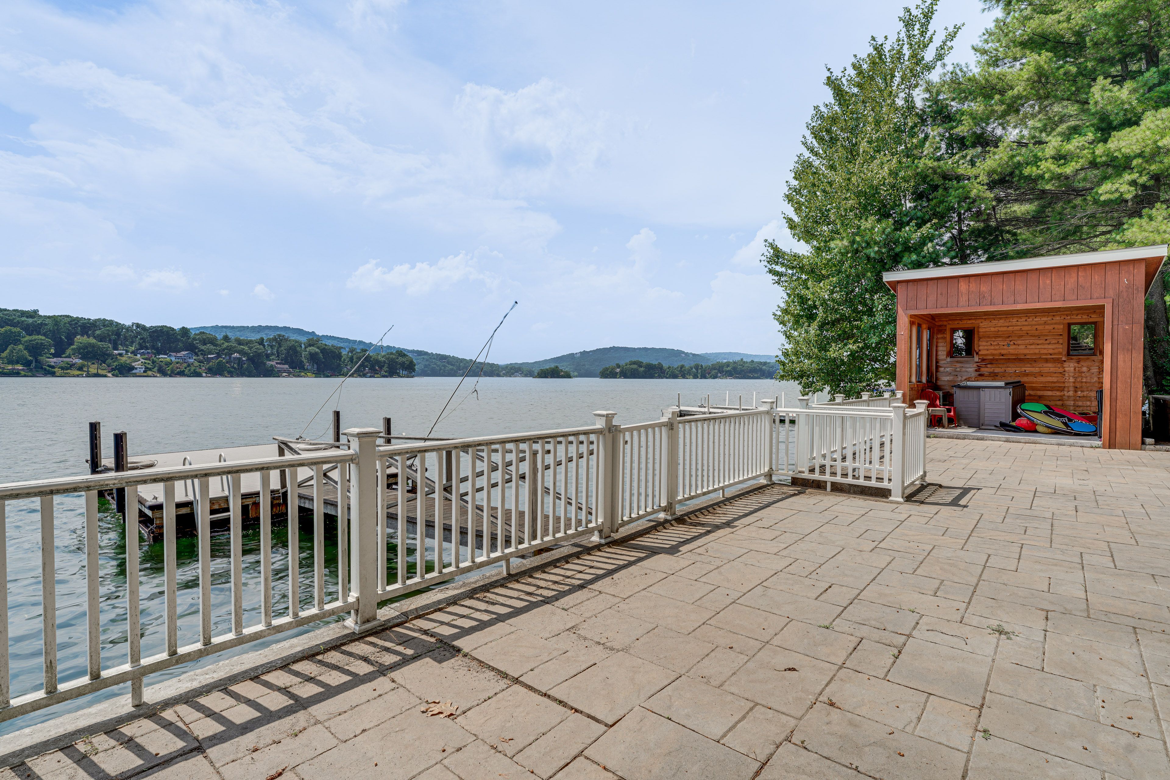 Patio | Private Dock