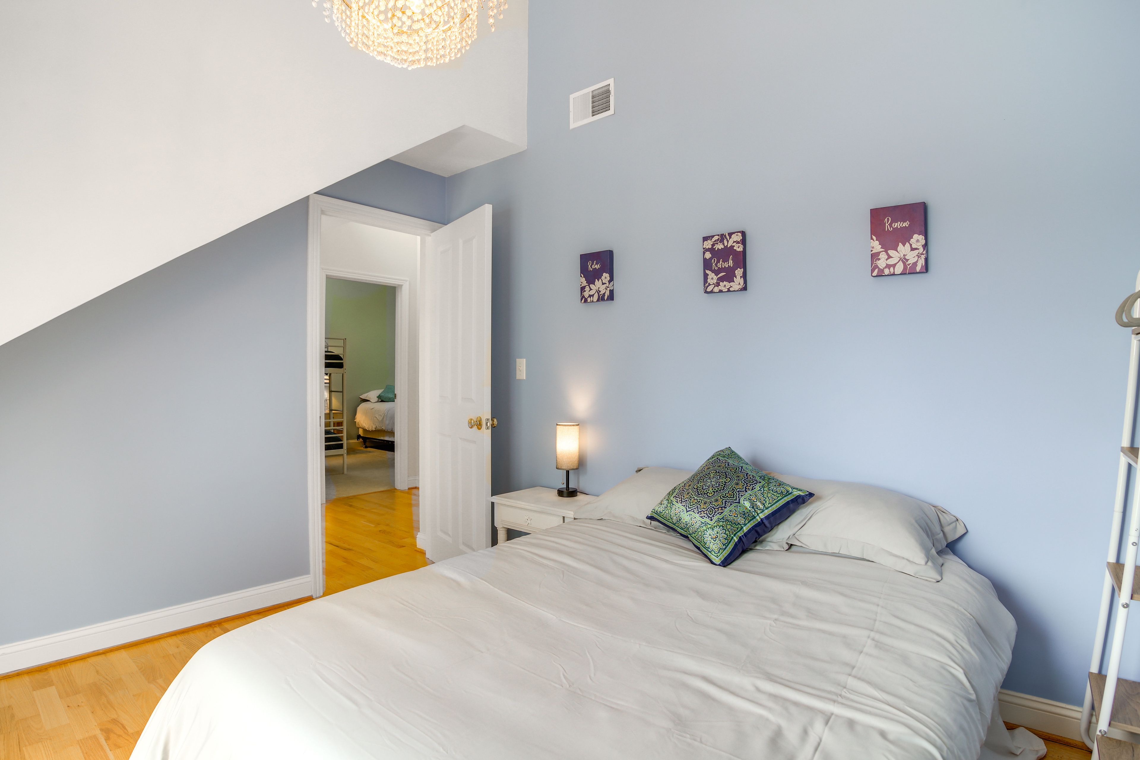 Bedroom 4 | 2nd Floor | Full Bed | Balcony Access