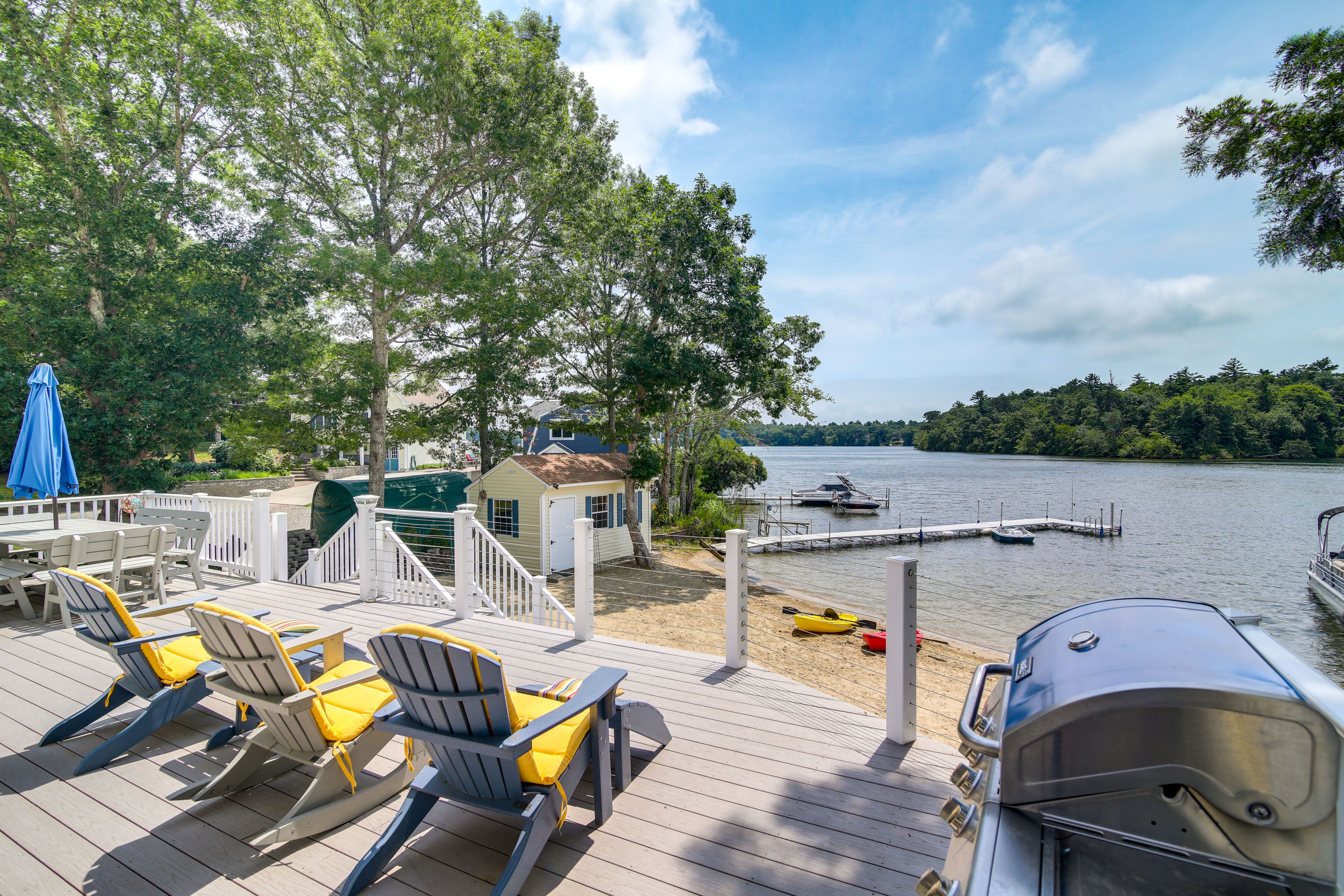 Plymouth Vacation Rental | 4BR | 2.5BA | 1,719 Sq Ft | 3 Steps Required