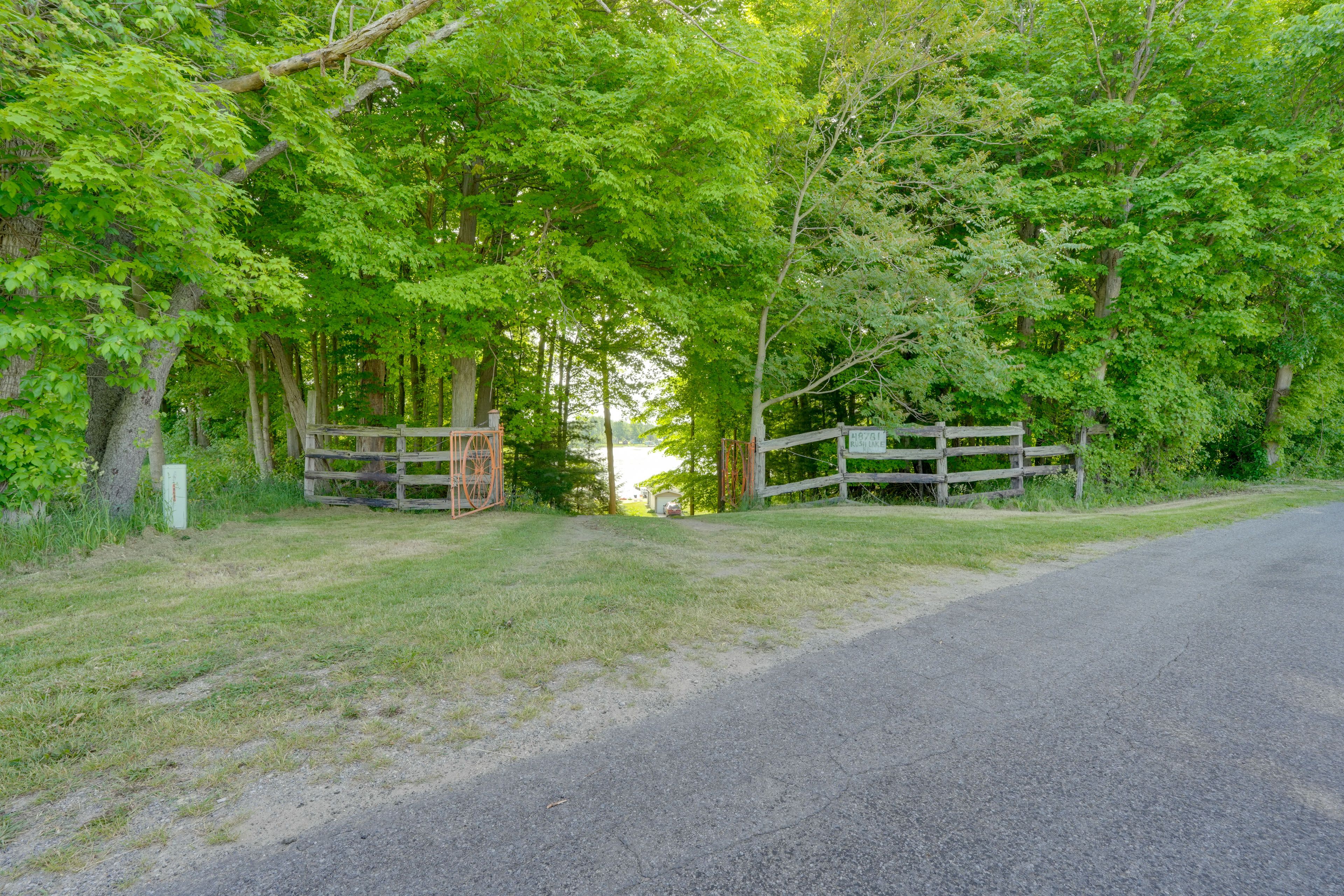 Entrance to Property
