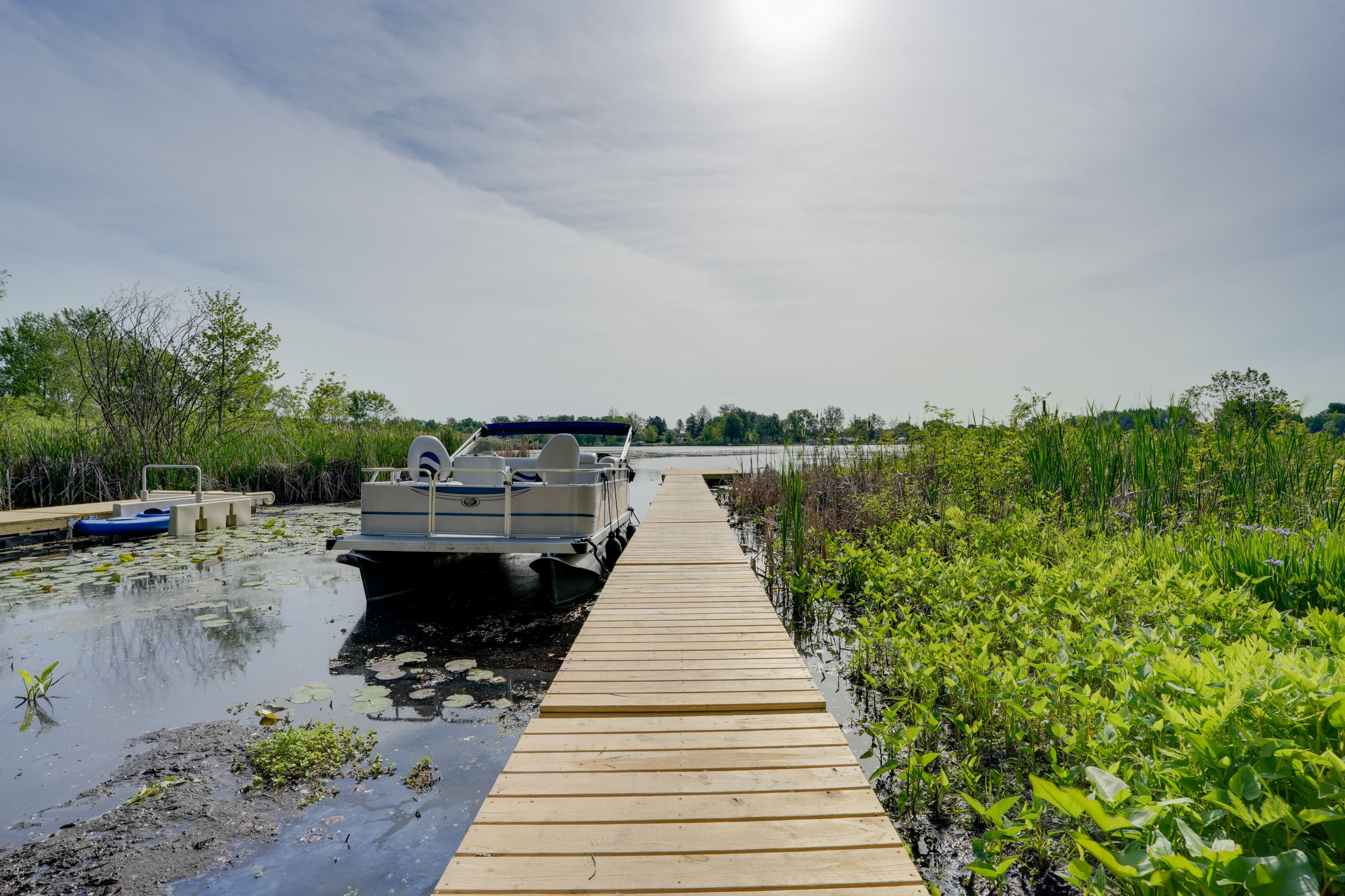 Private Boat Dock | Rush Lake On-Site