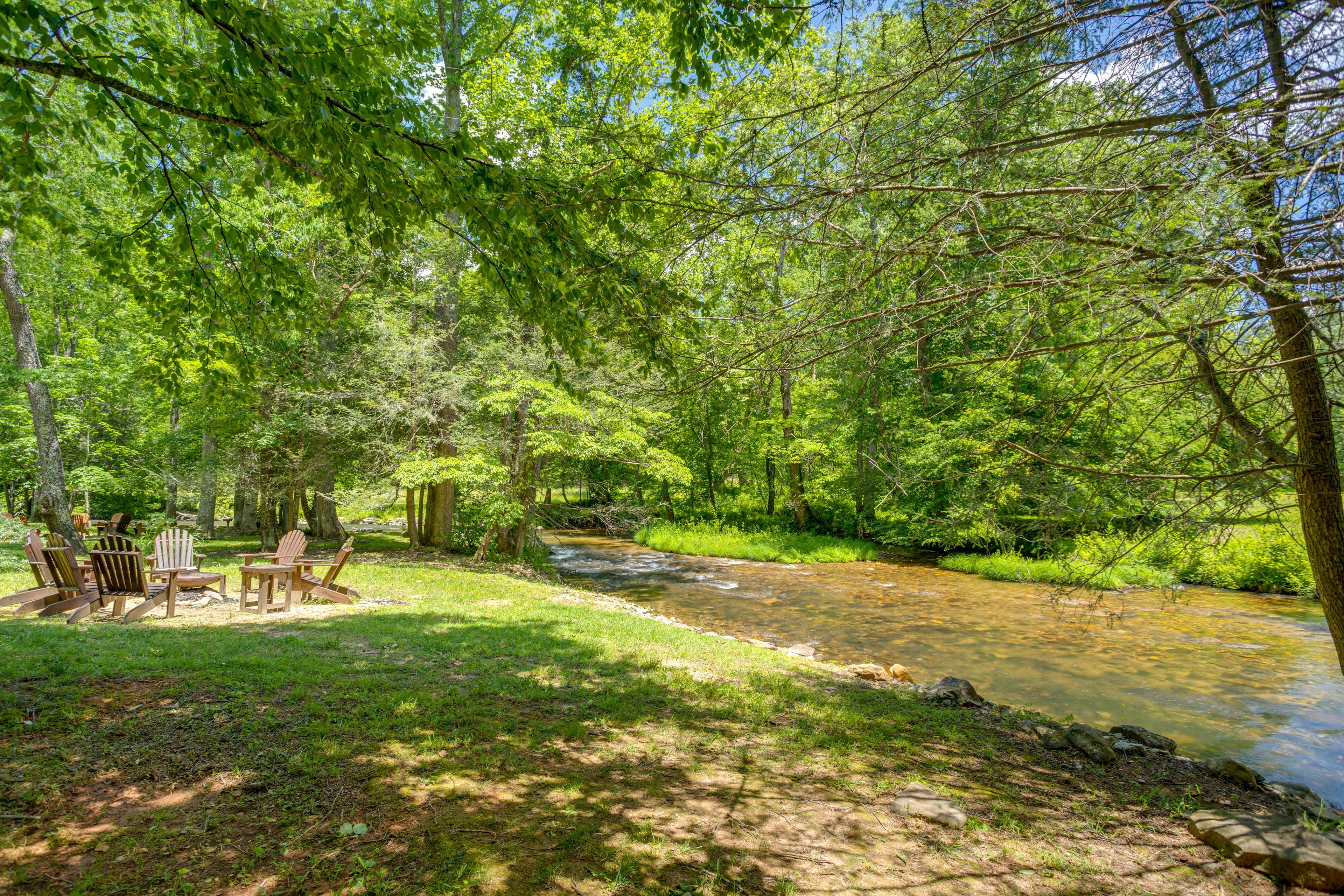 Creek Access | Fire Pit