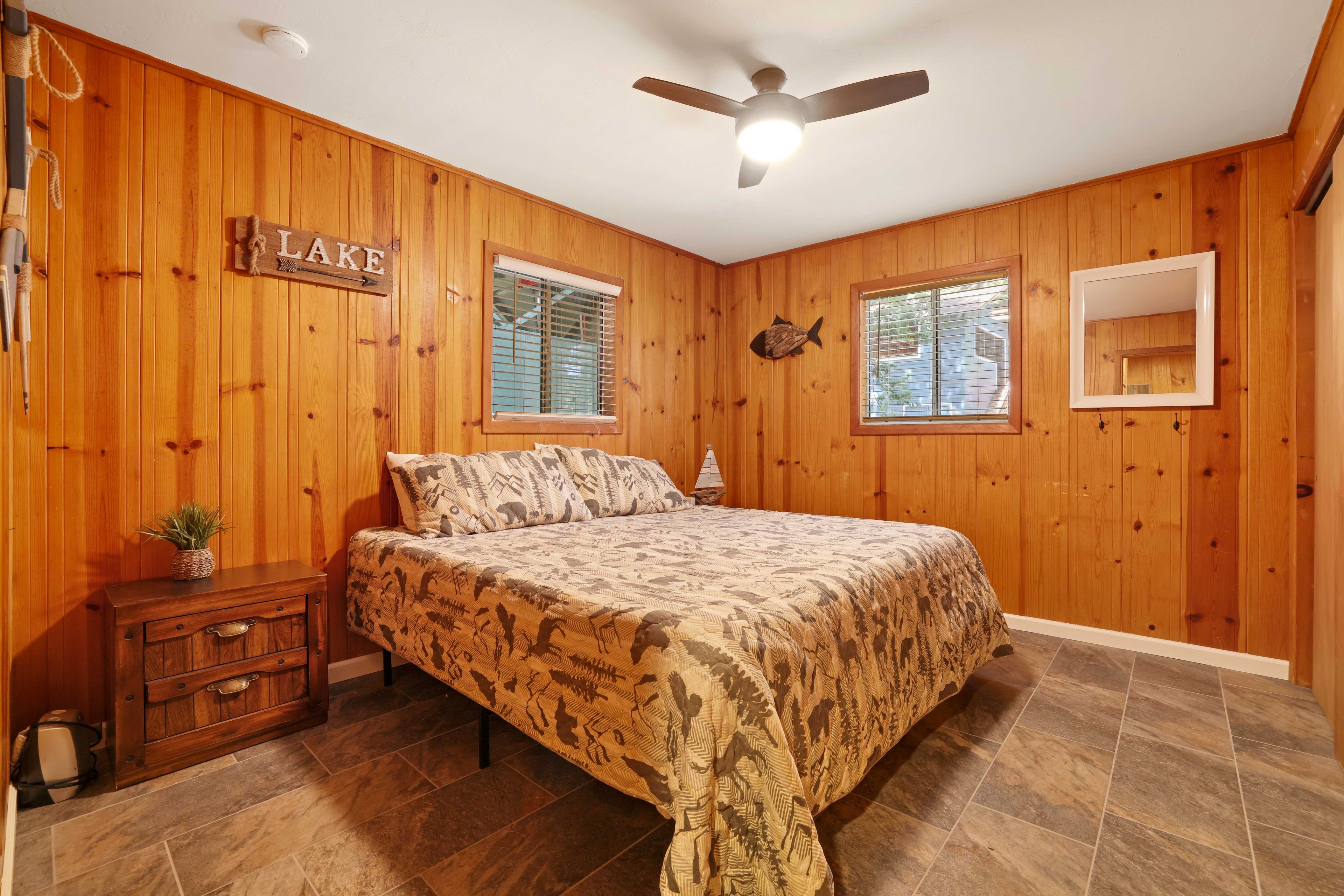 Bedroom 1 | California King Bed | Linens Provided | Main Level
