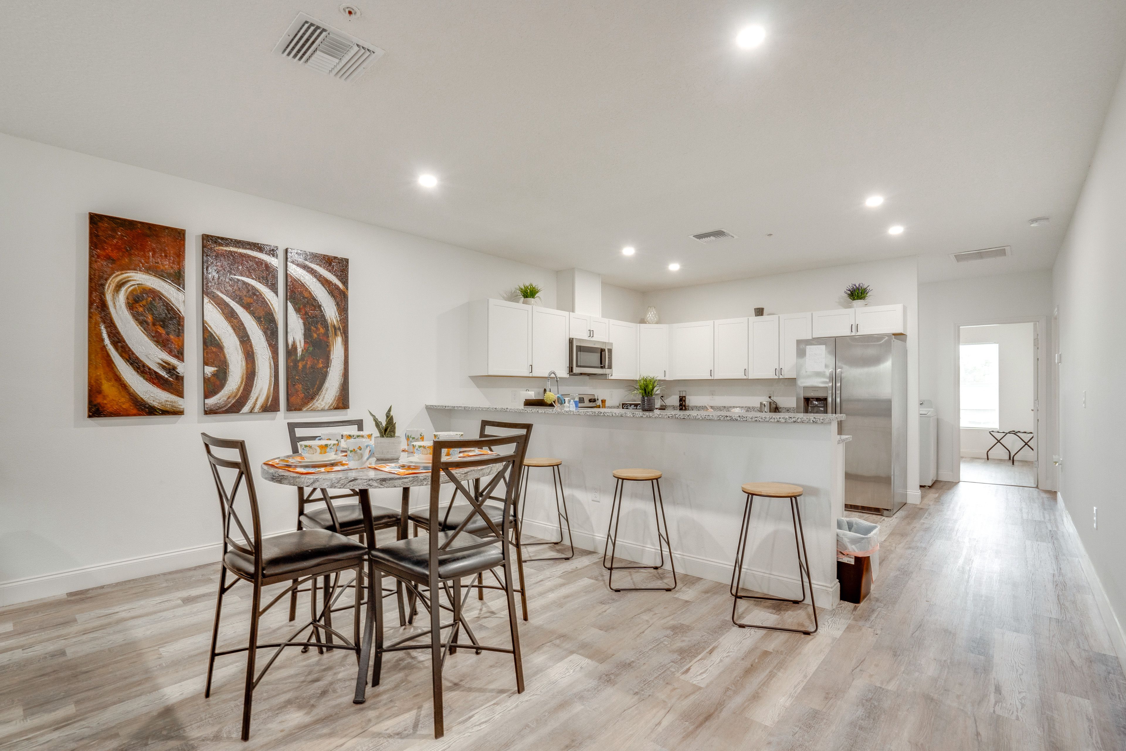 Interior | Central Heating & A/C | In-Unit Laundry