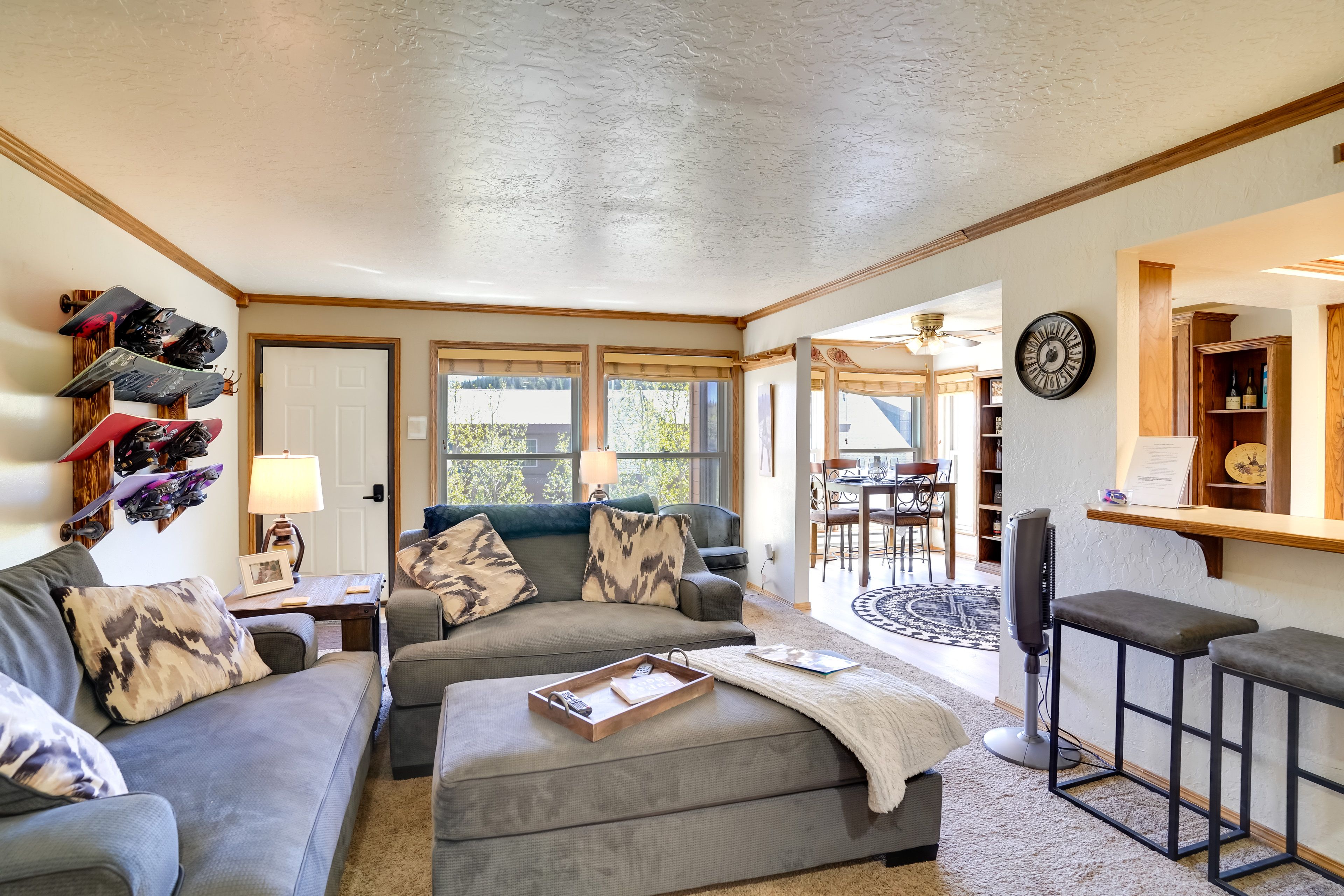 Brian Head Vacation Rental | 1BR | 1BA | 850 Sq Ft | Steps Required