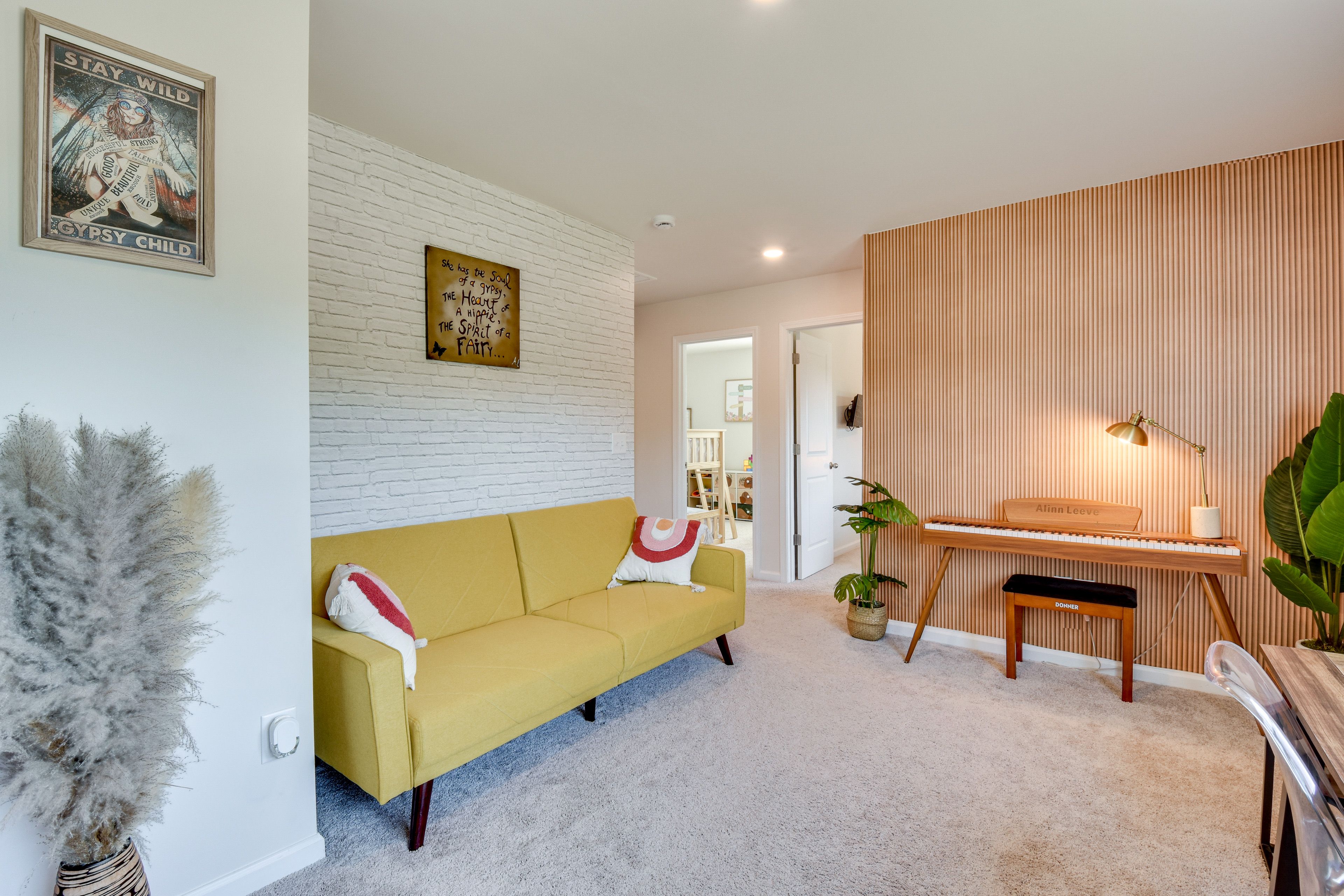 Office | Printer | Piano | Queen Futon | 2nd Floor
