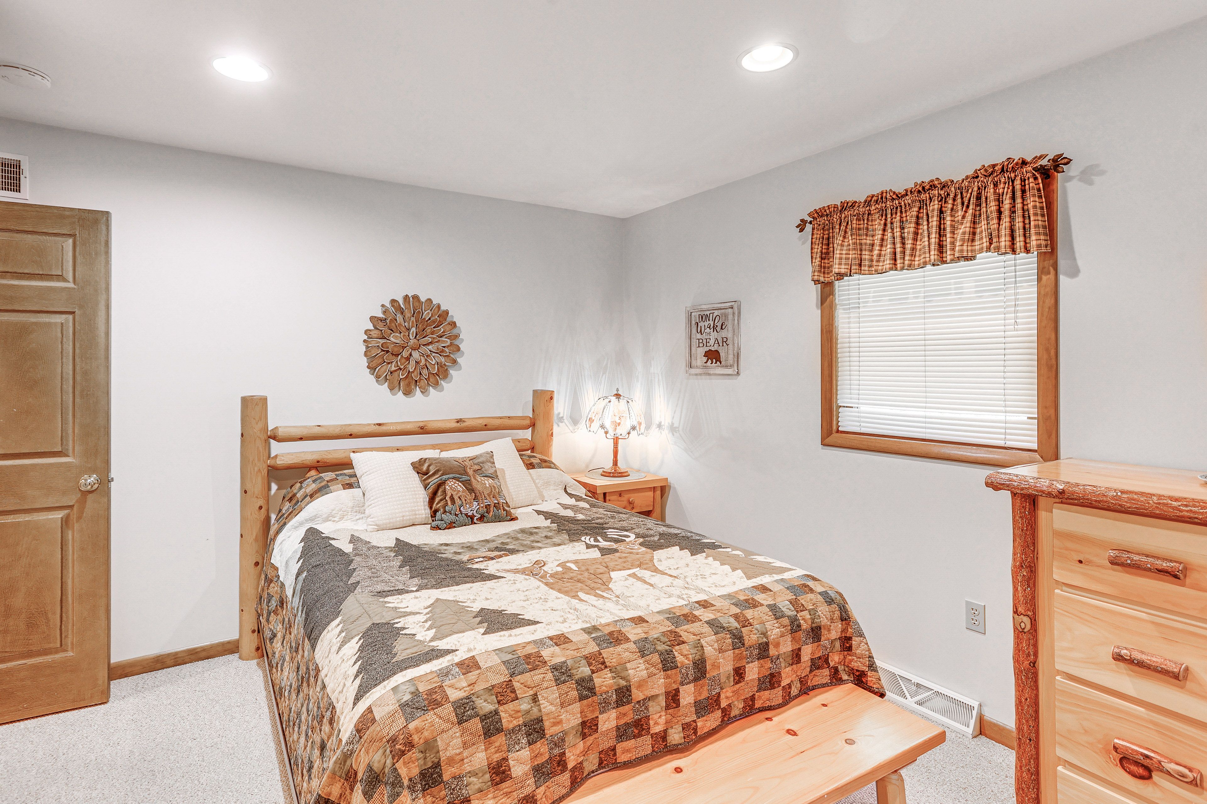 Bedroom 1 | Queen Bed | Linens Provided | Main Level