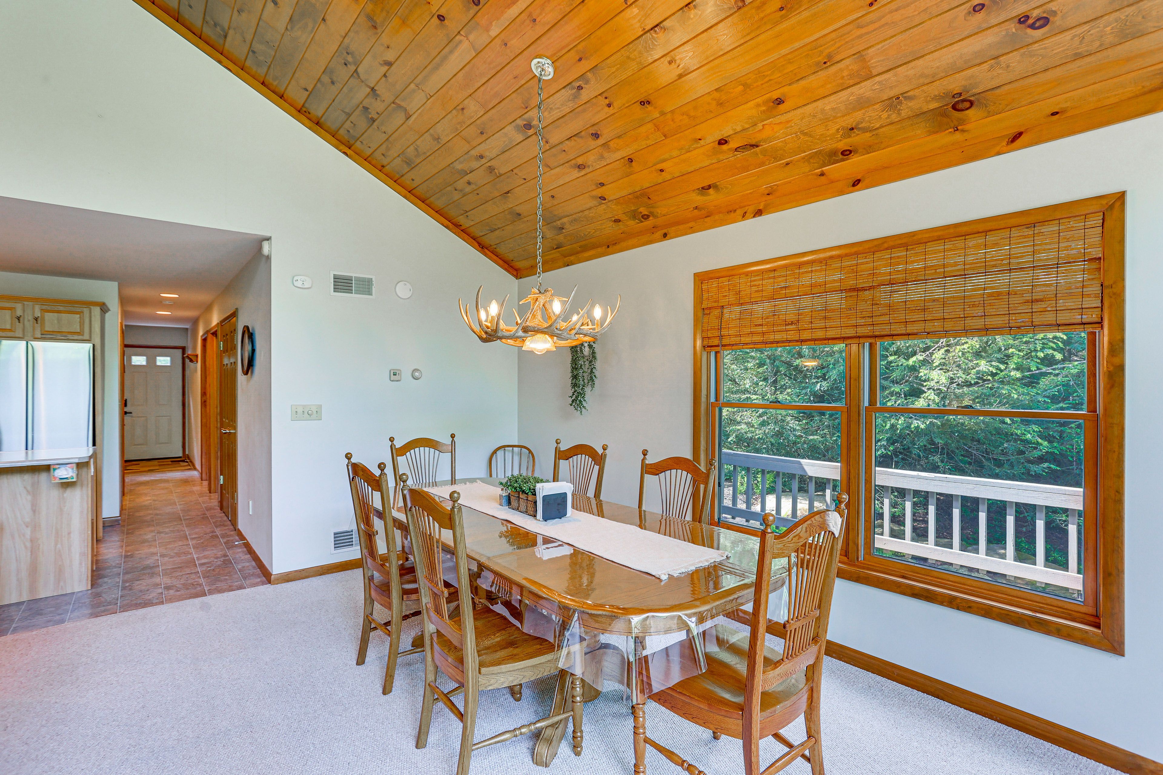 Dining Area | Dishware & Flatware | Main Level