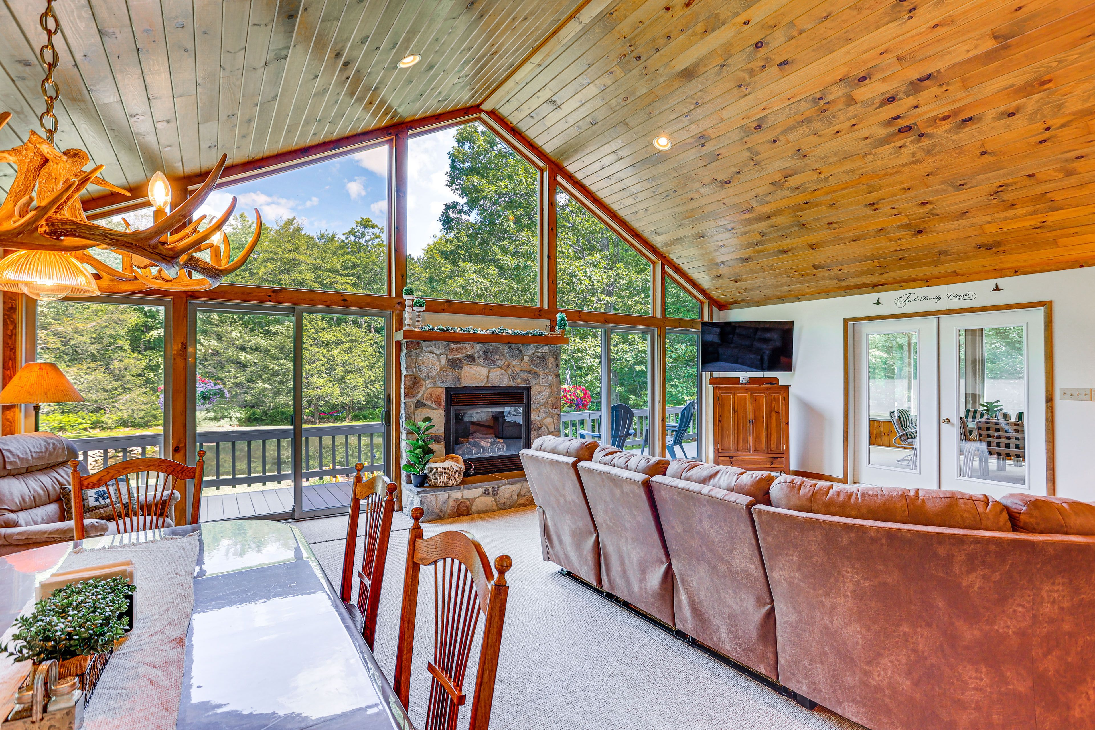 Living Room | Central Heating & A/C | Main Level