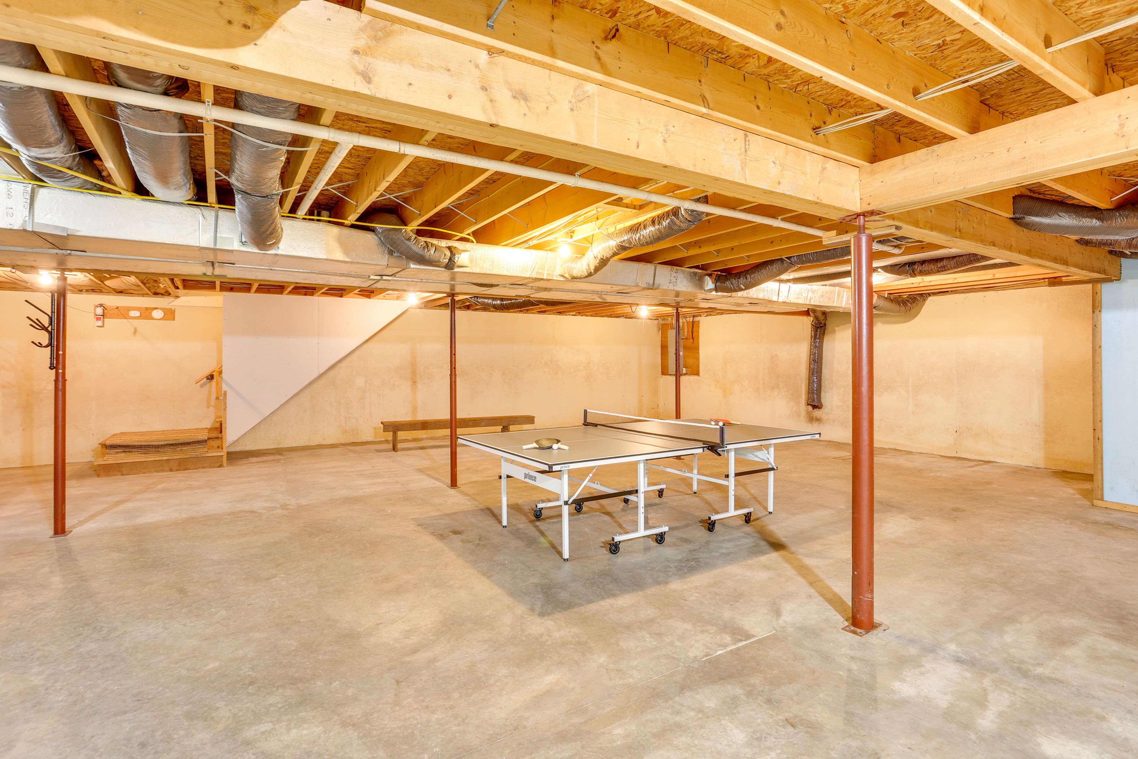 Basement | Ping-Pong Table | Lower Level