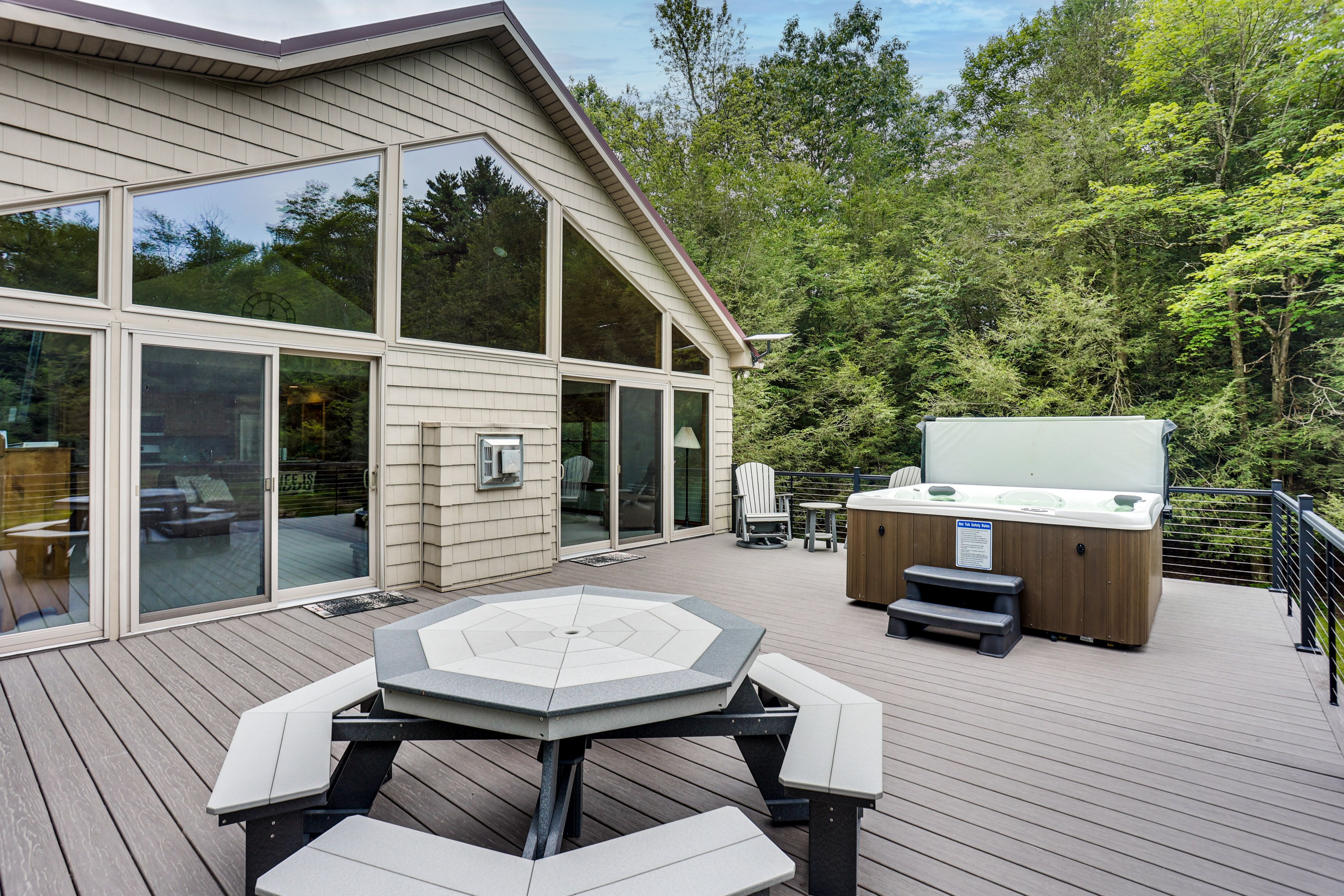 Furnished Deck | Private Hot Tub