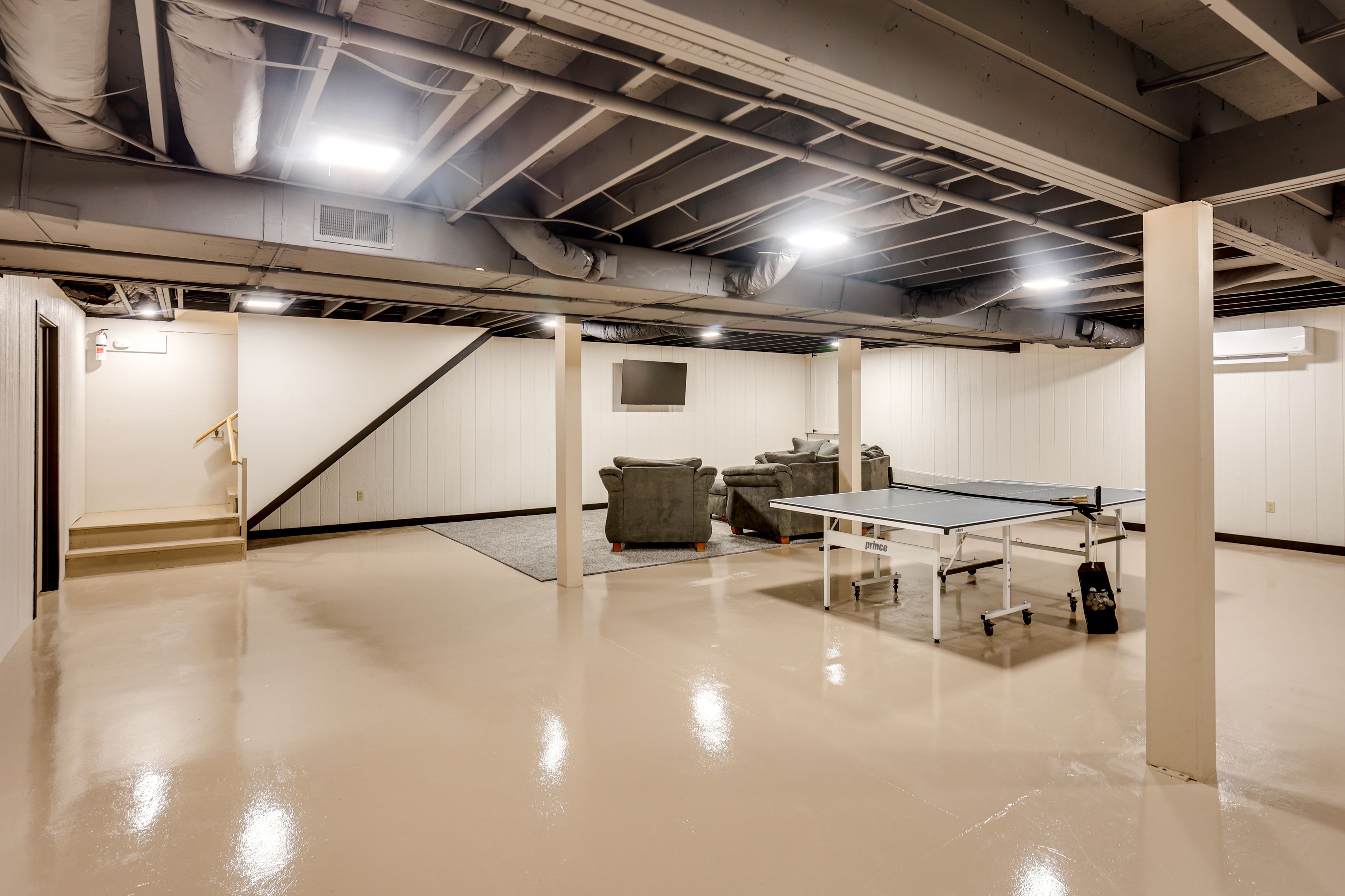 Basement | Ping-Pong Table | Lower Level