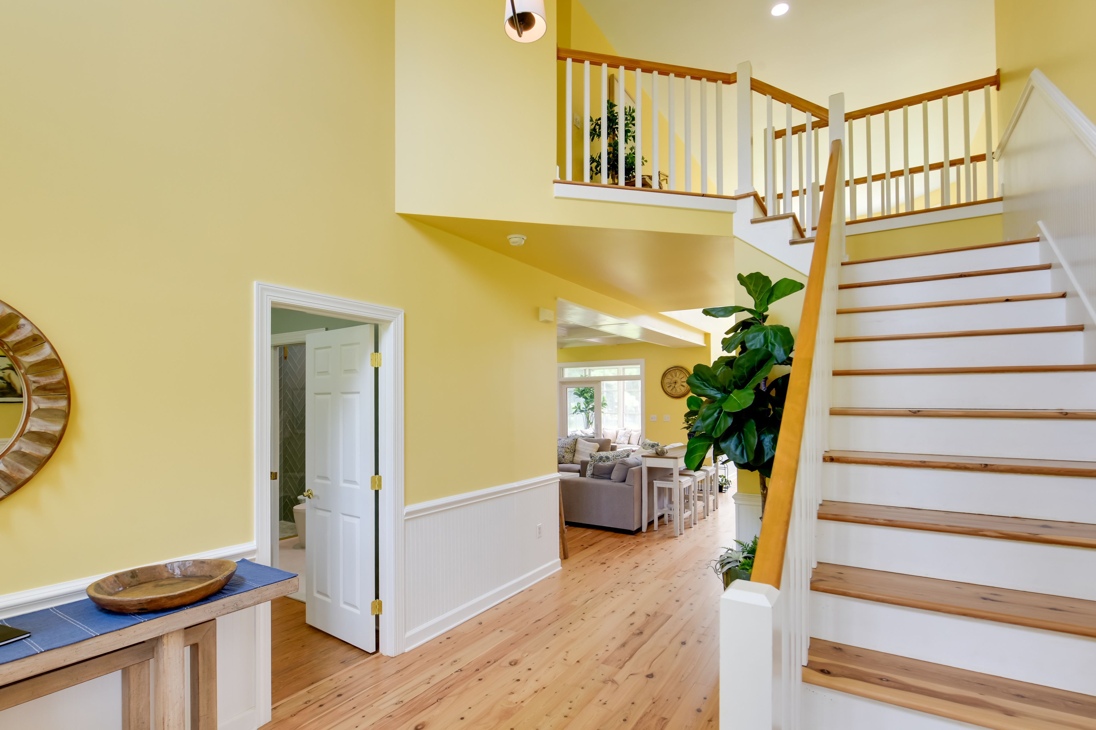 Stairs to Upper Level