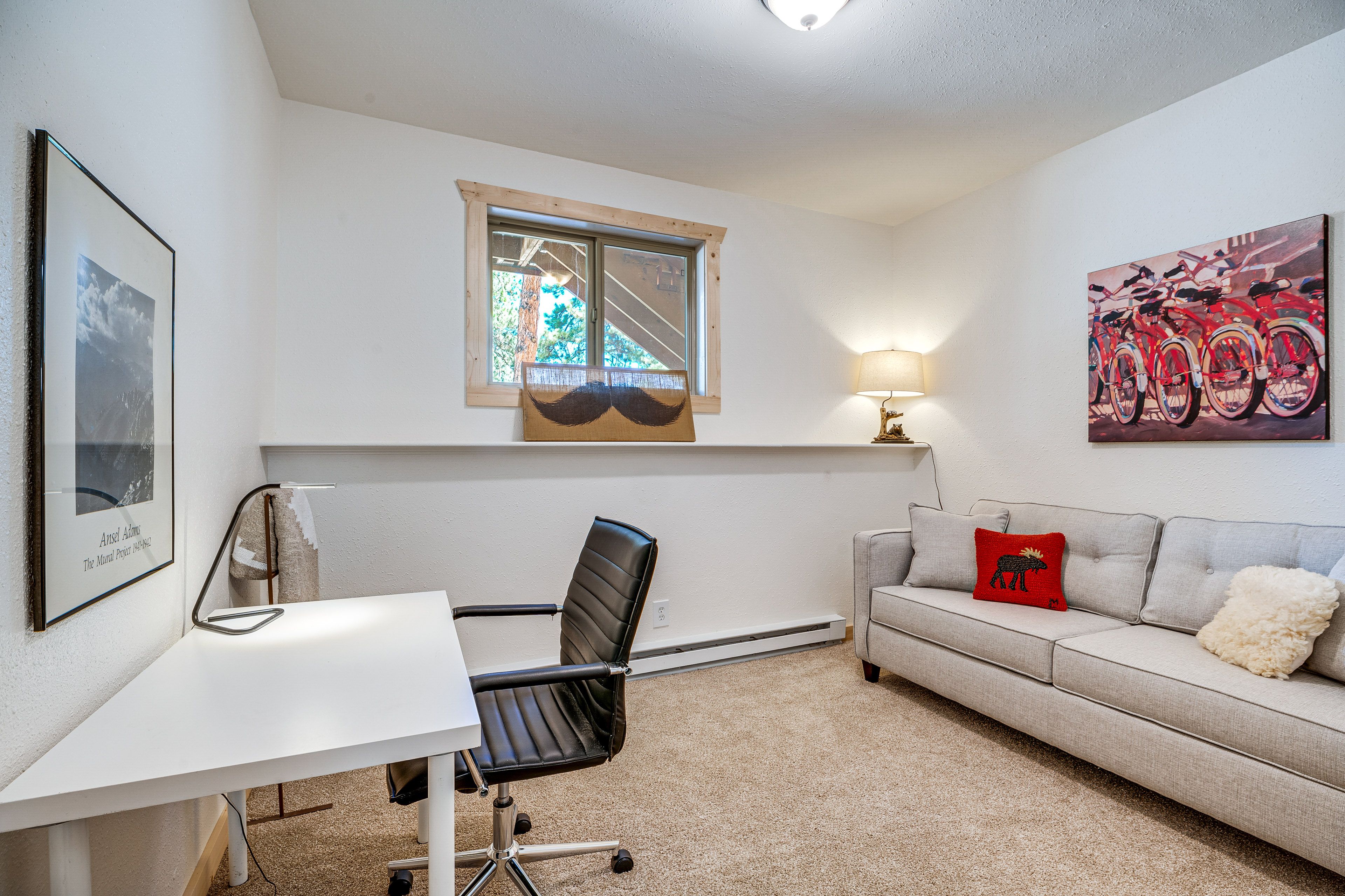 Office | Laptop Workspace | Free WiFi | Basement