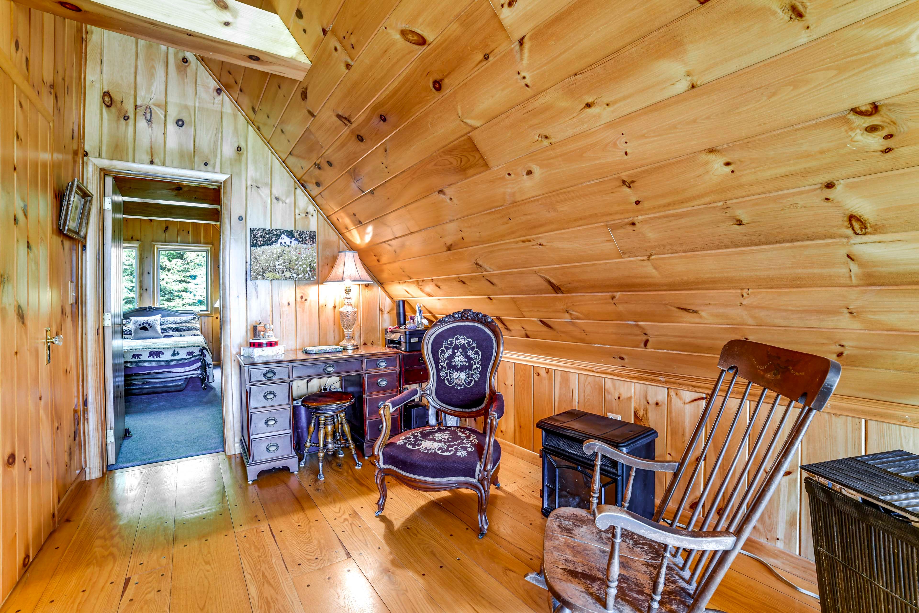 Seating Area/Loft | 2nd Floor | Mini-Split A/C Unit