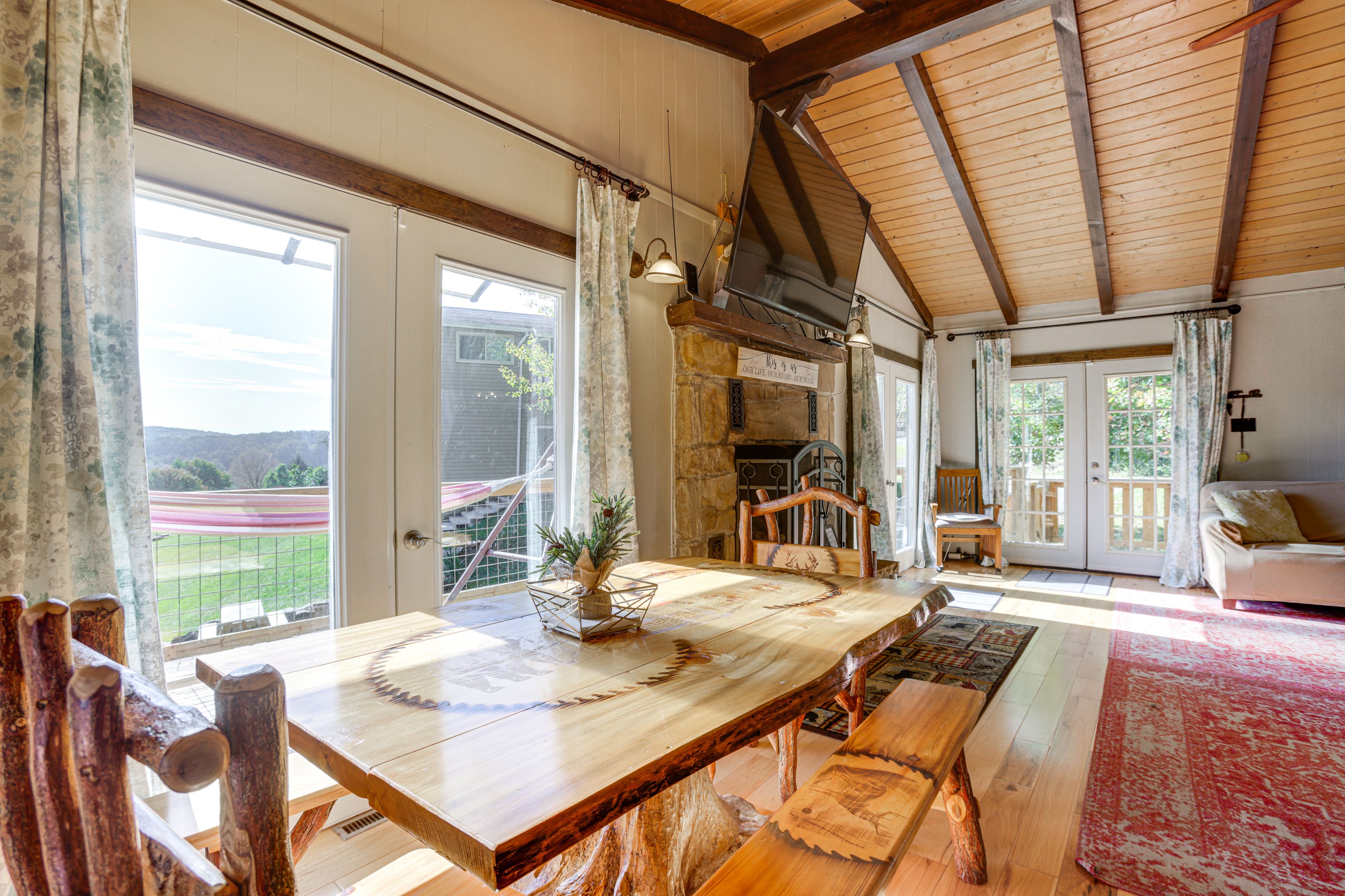 Dining Area | Main Level | Central A/C & Heating