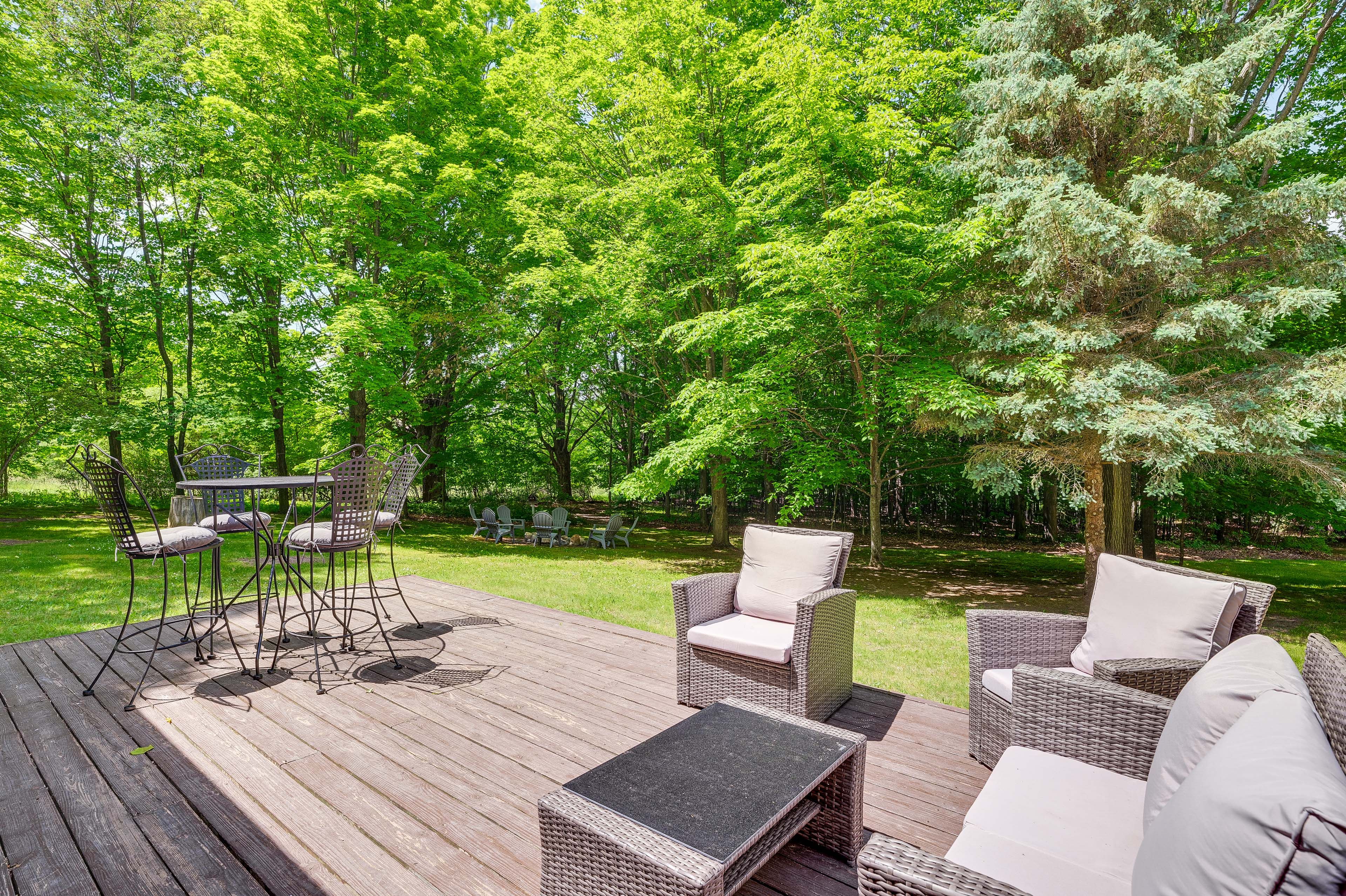 Deck | Gas Grill | On-Site Walking Trails | 2-Story Home
