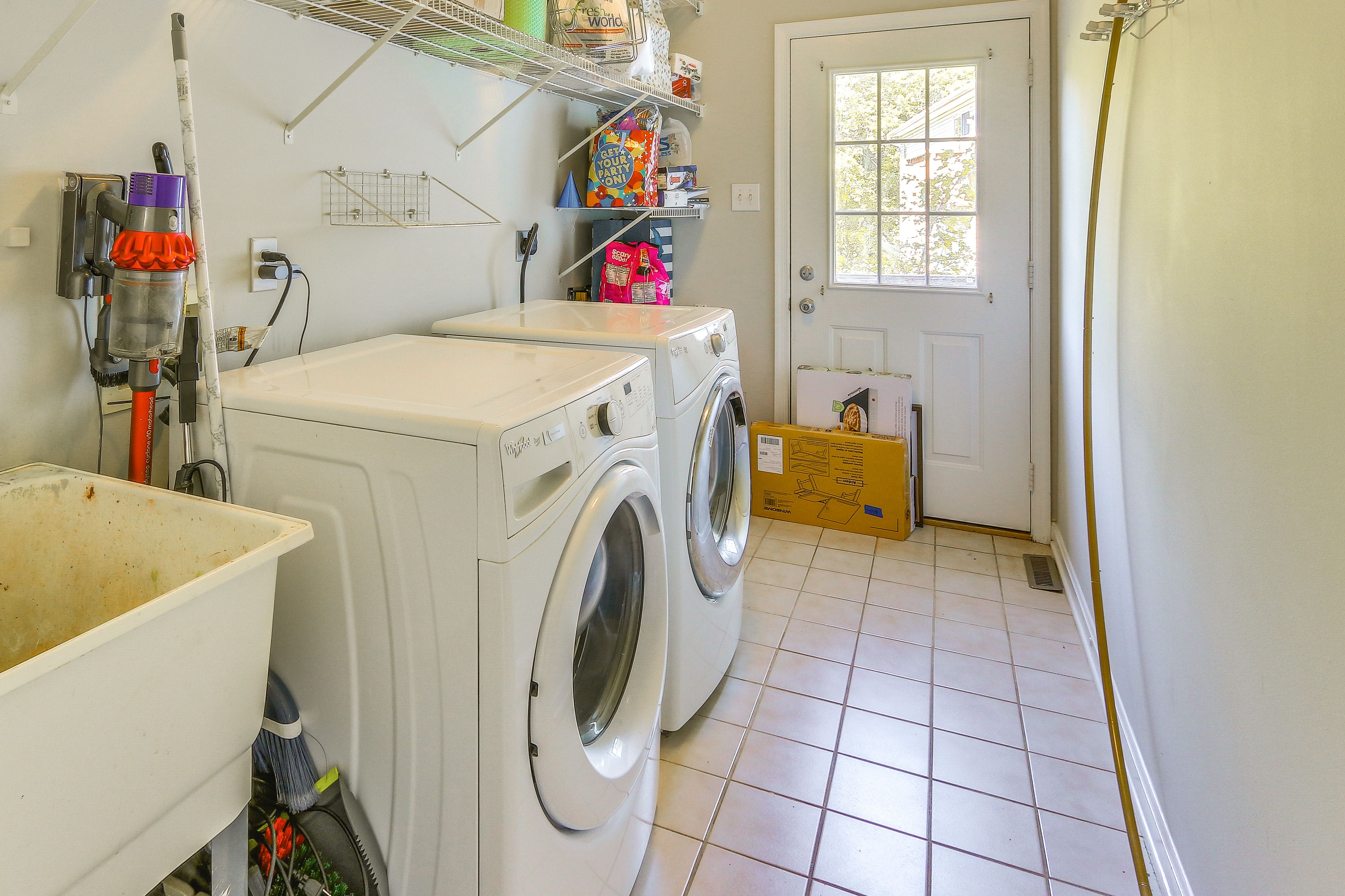 Laundry Room | Washer & Dryer | 1st Floor