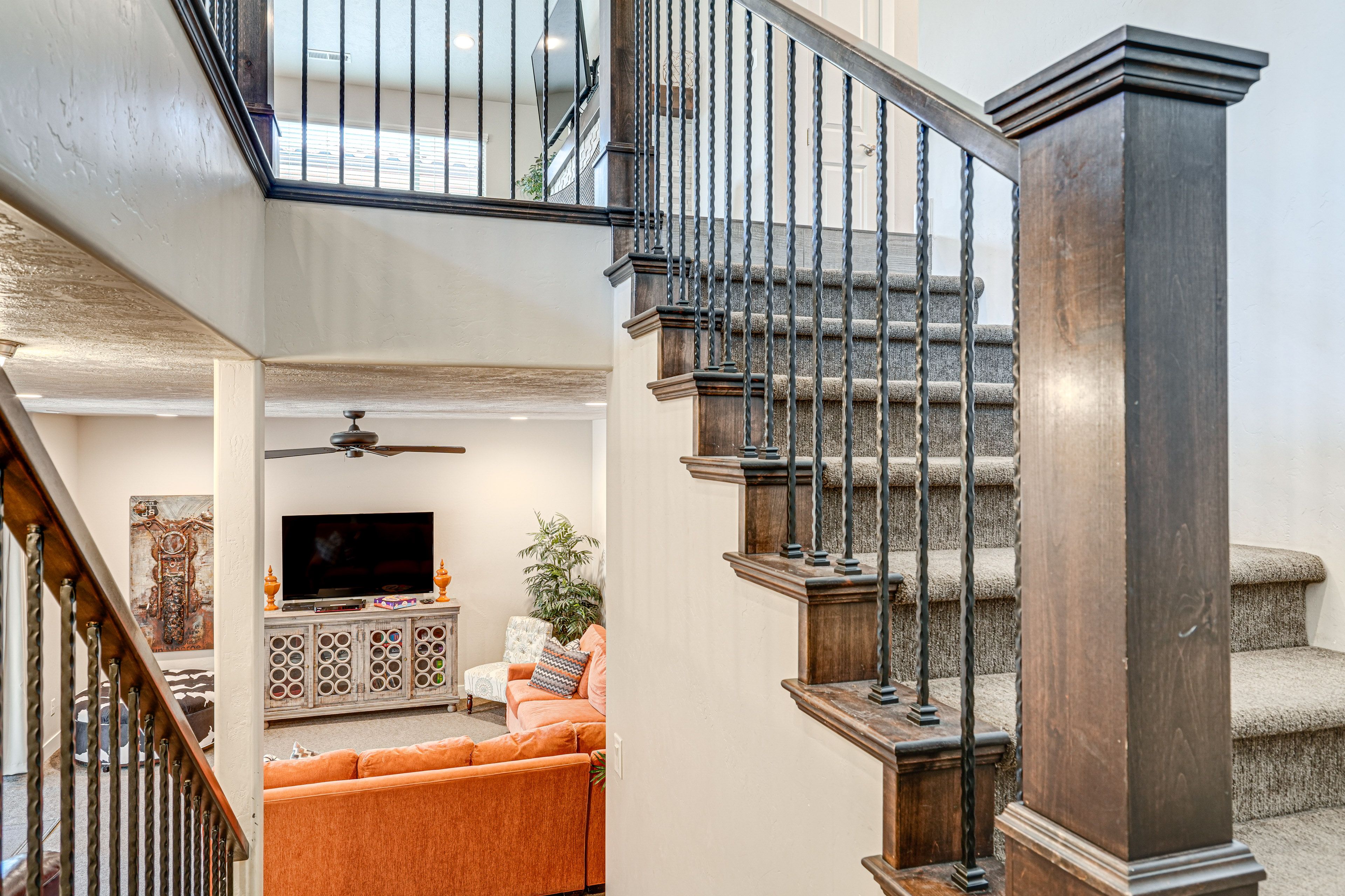 Stairs to Basement Level