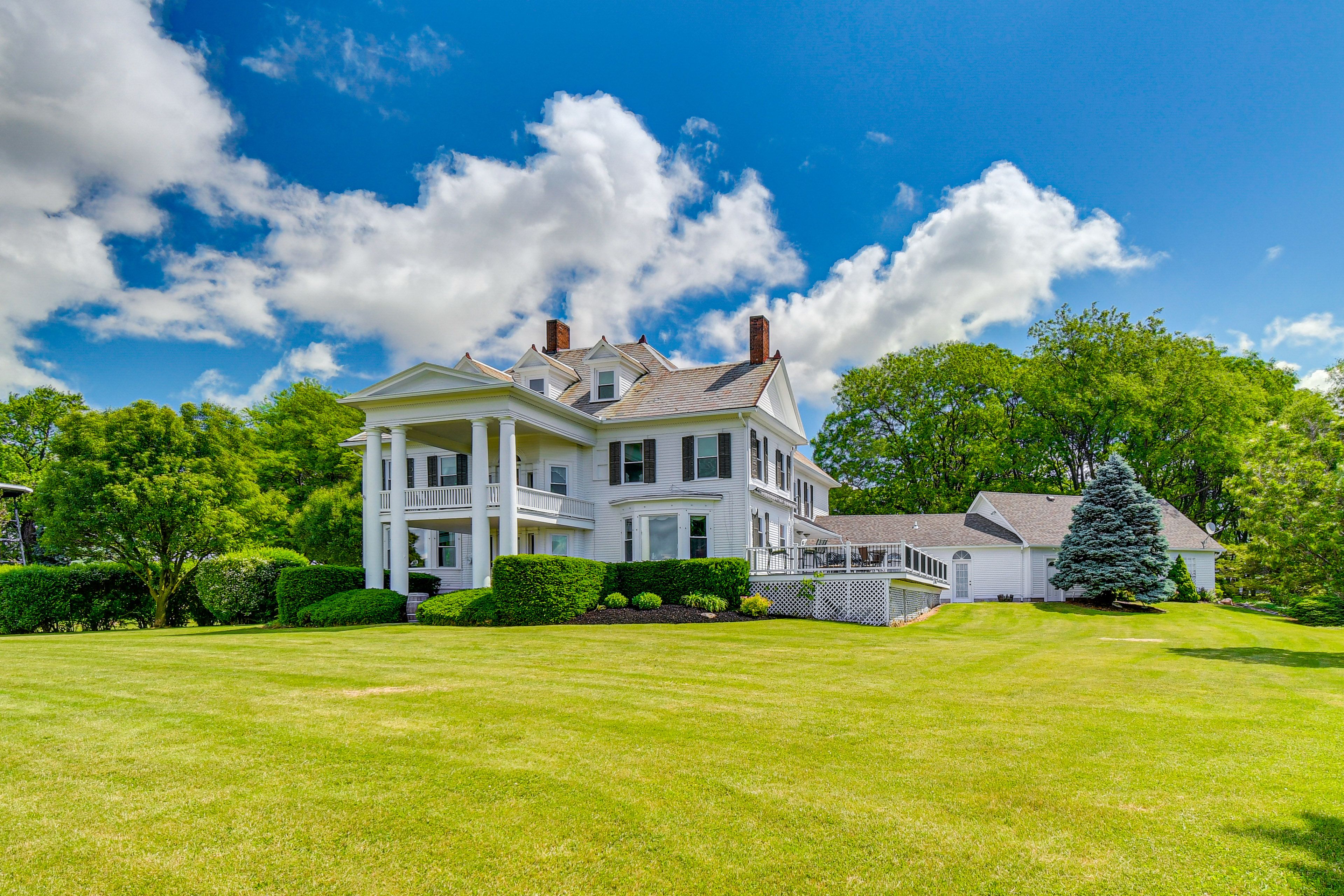 House Exterior | Large Yard Area | Walk to Seneca Lake