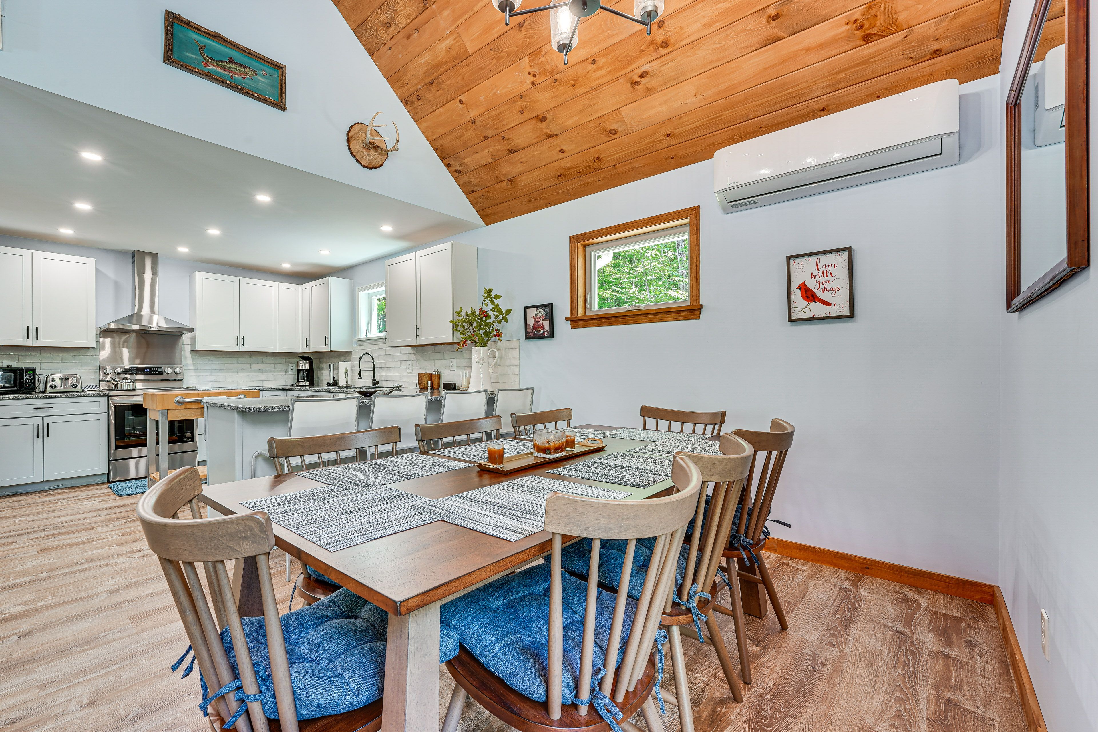 Dining Area | Dishware & Flatware Provided | 1st Floor