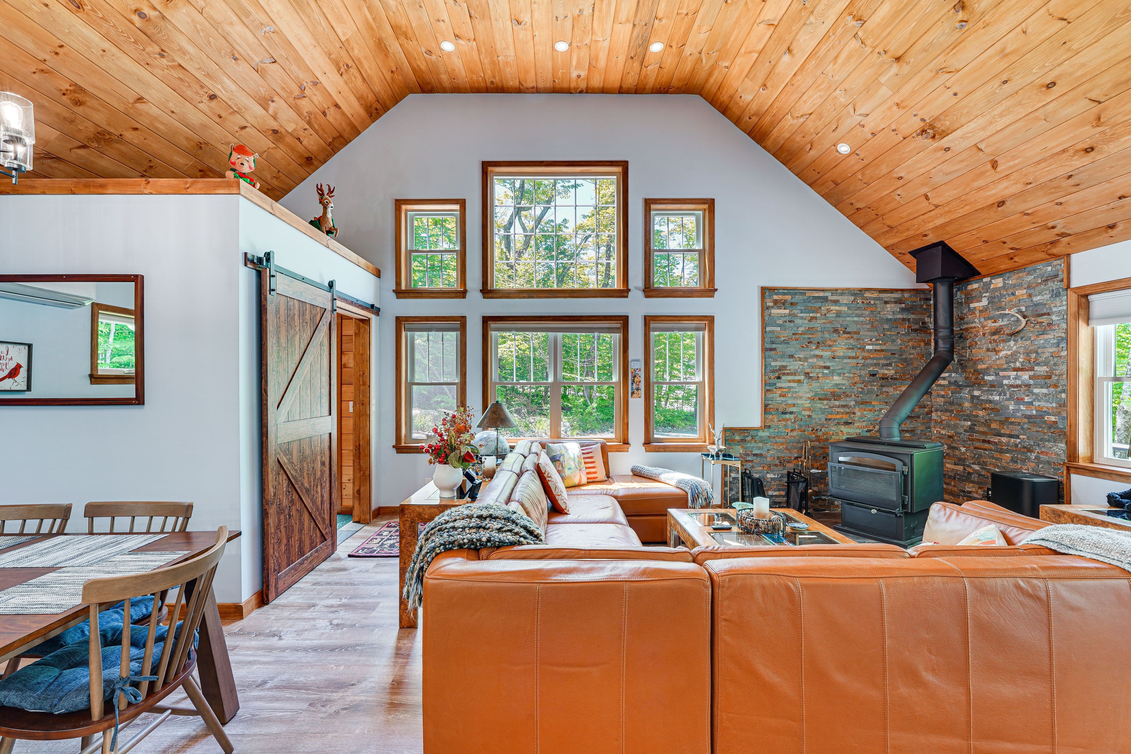 Living Room | Free WiFi | Smart TVs | Wood-Burning Stove | 1st Floor