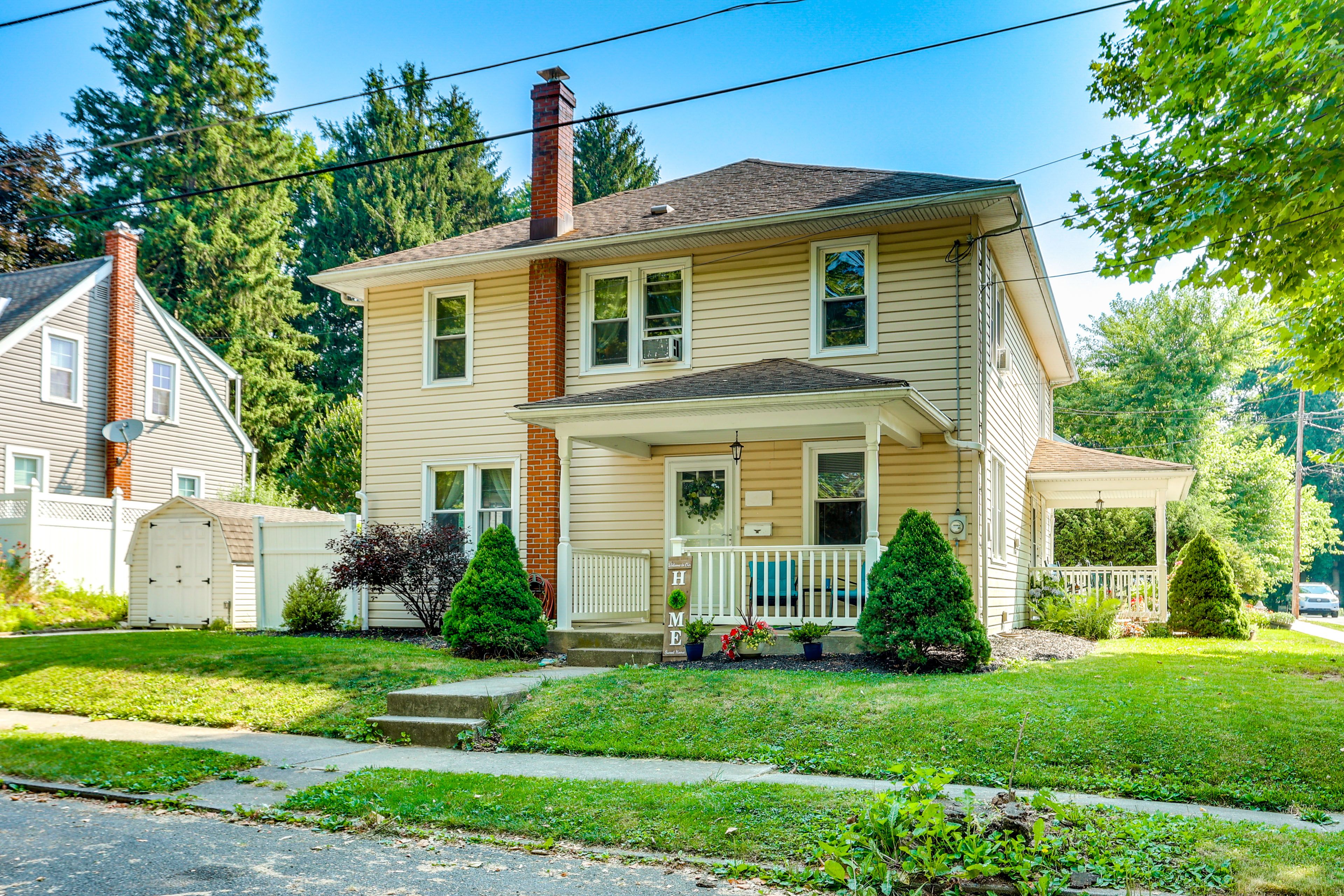 Annville Vacation Rental | 3BR | 1BA | 5 Steps to Enter | 1,200 Sq Ft