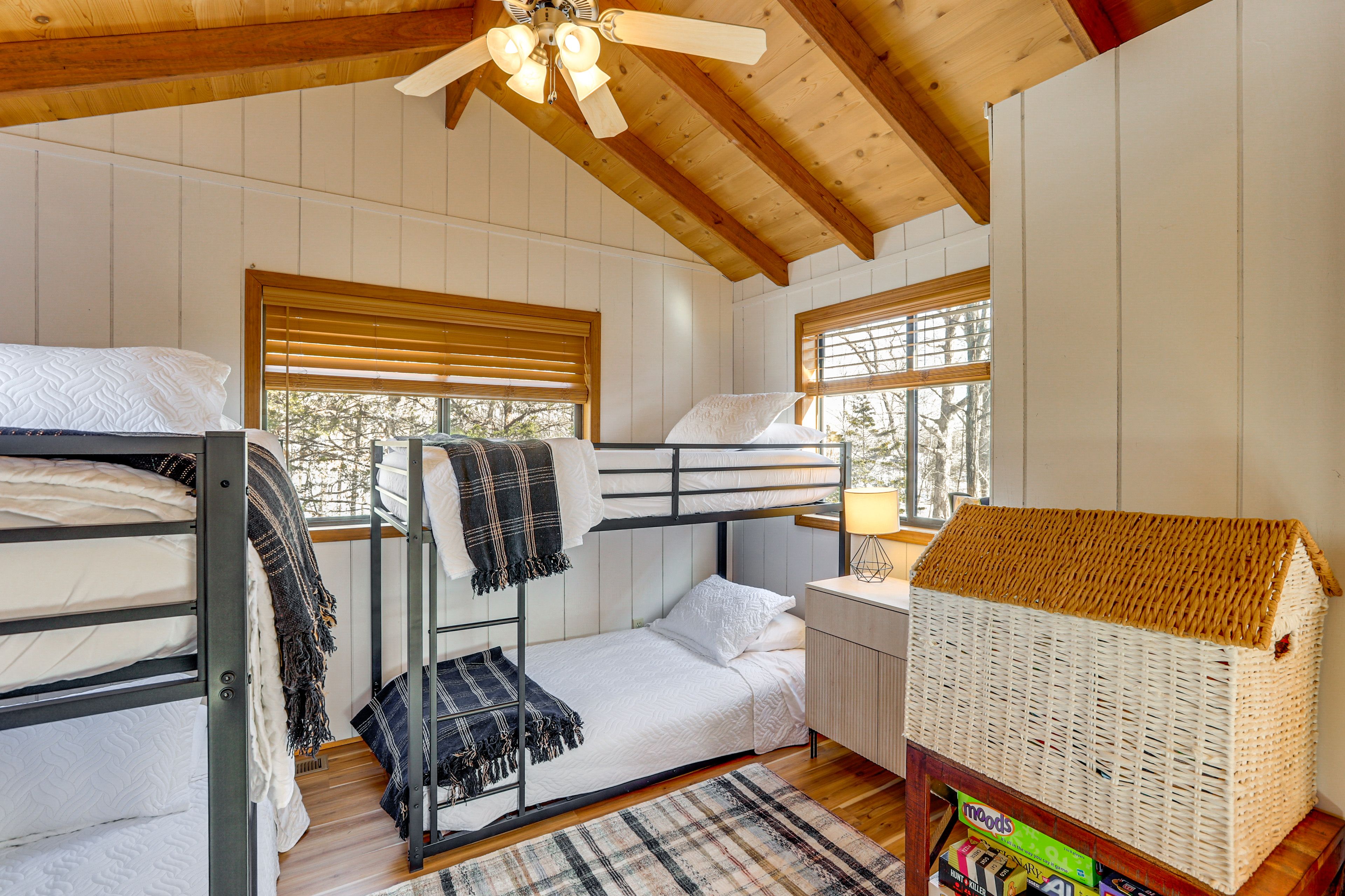 Bedroom 2 | 2 Twin Bunk Beds | Board Games | 2nd Floor