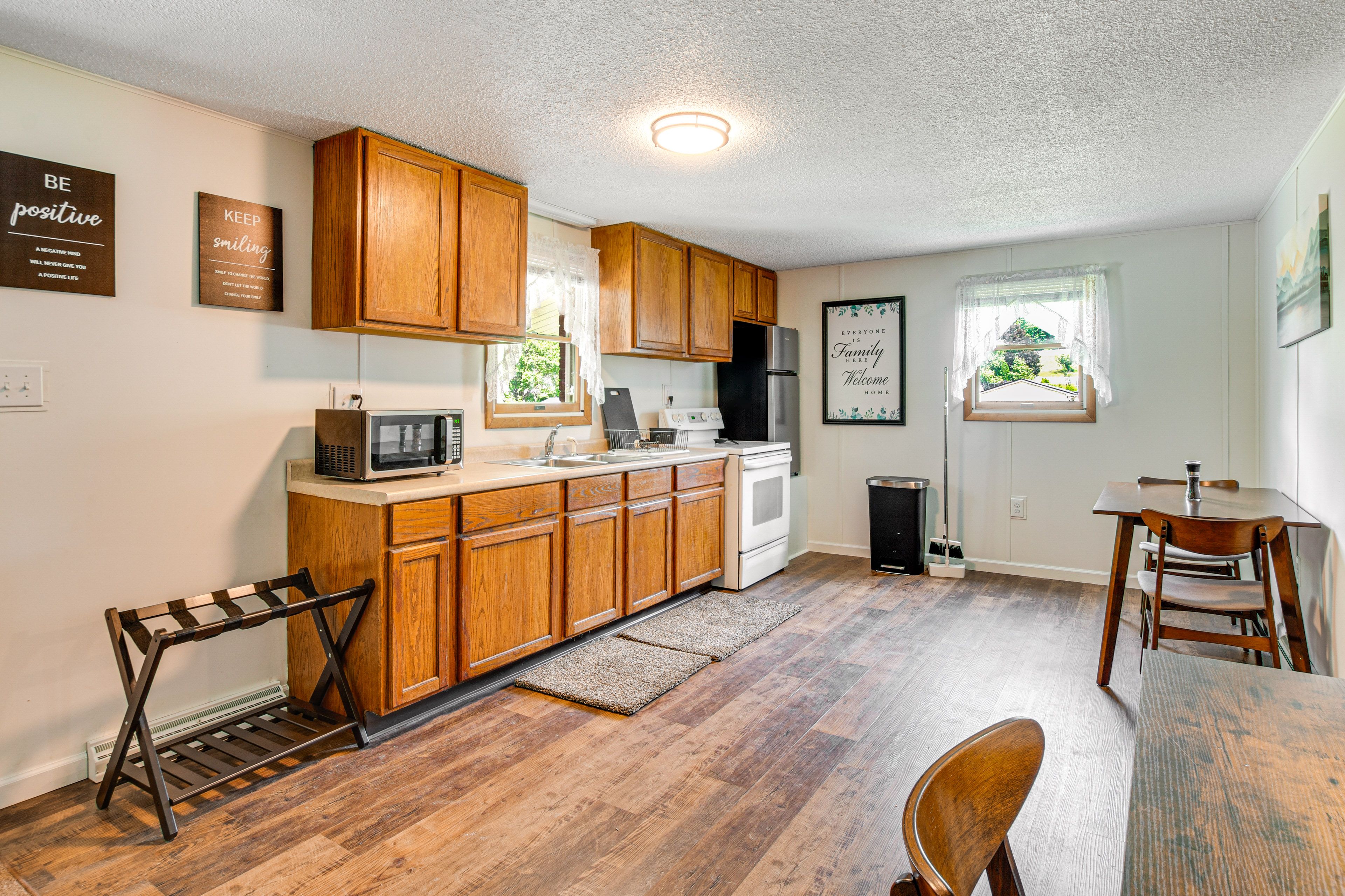 Clearfield Vacation Rental | 1BR | 1BA | 600 Sq Ft | Stairs Required to Enter