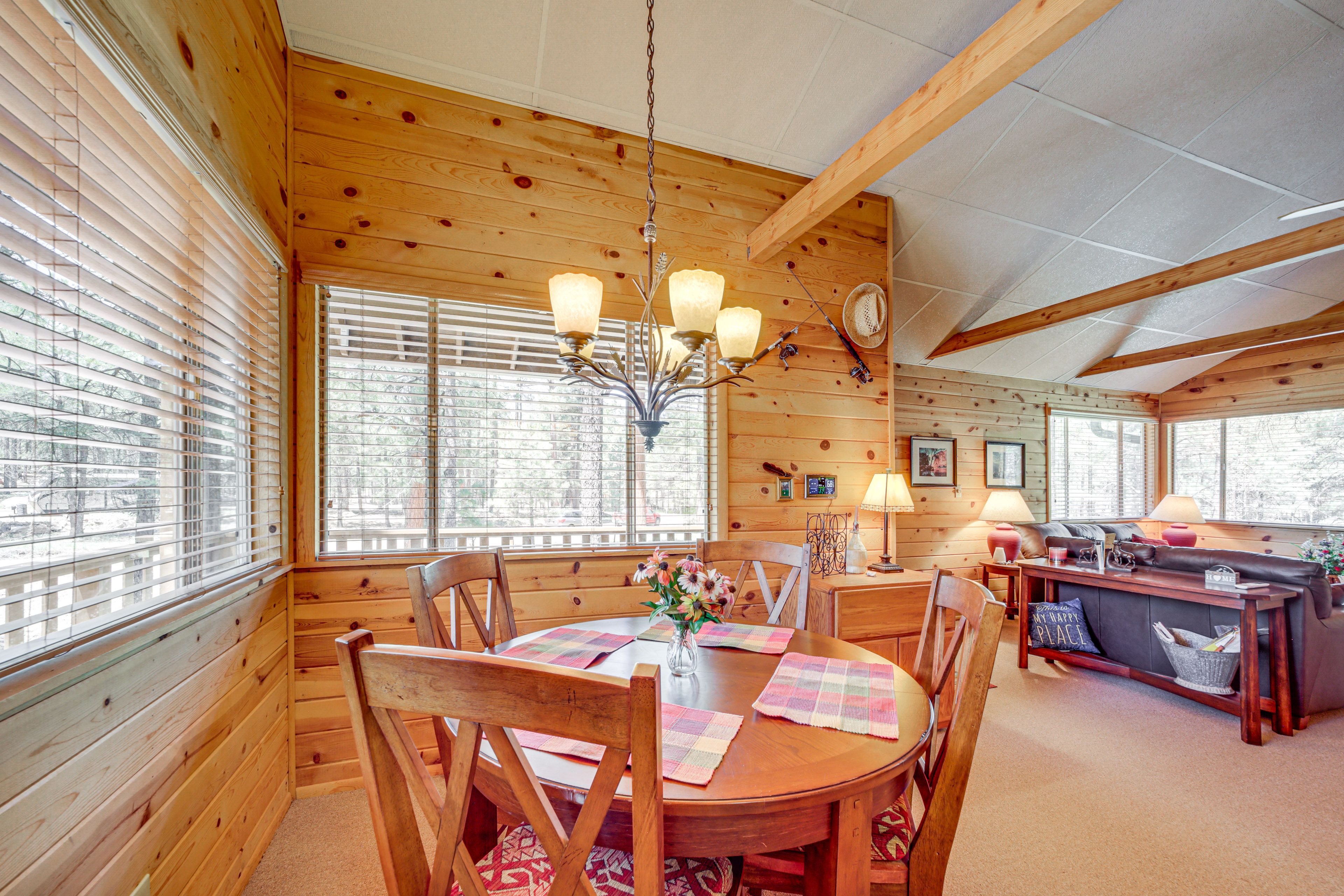 Dining Area | 1st Floor | Dishware & Flatware Provided