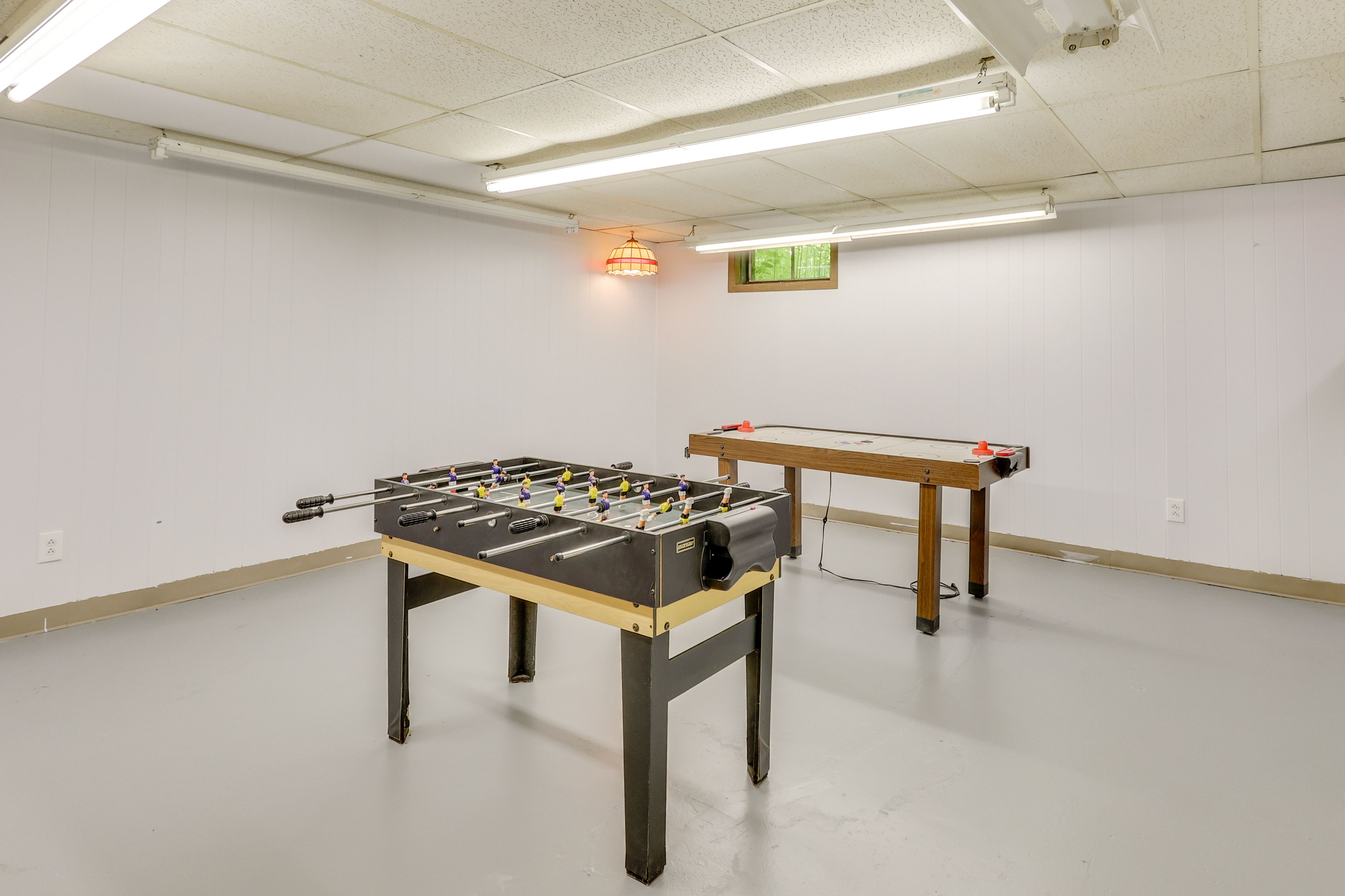 Game Room | Foosball Table | Air Hockey Table | Lower Level