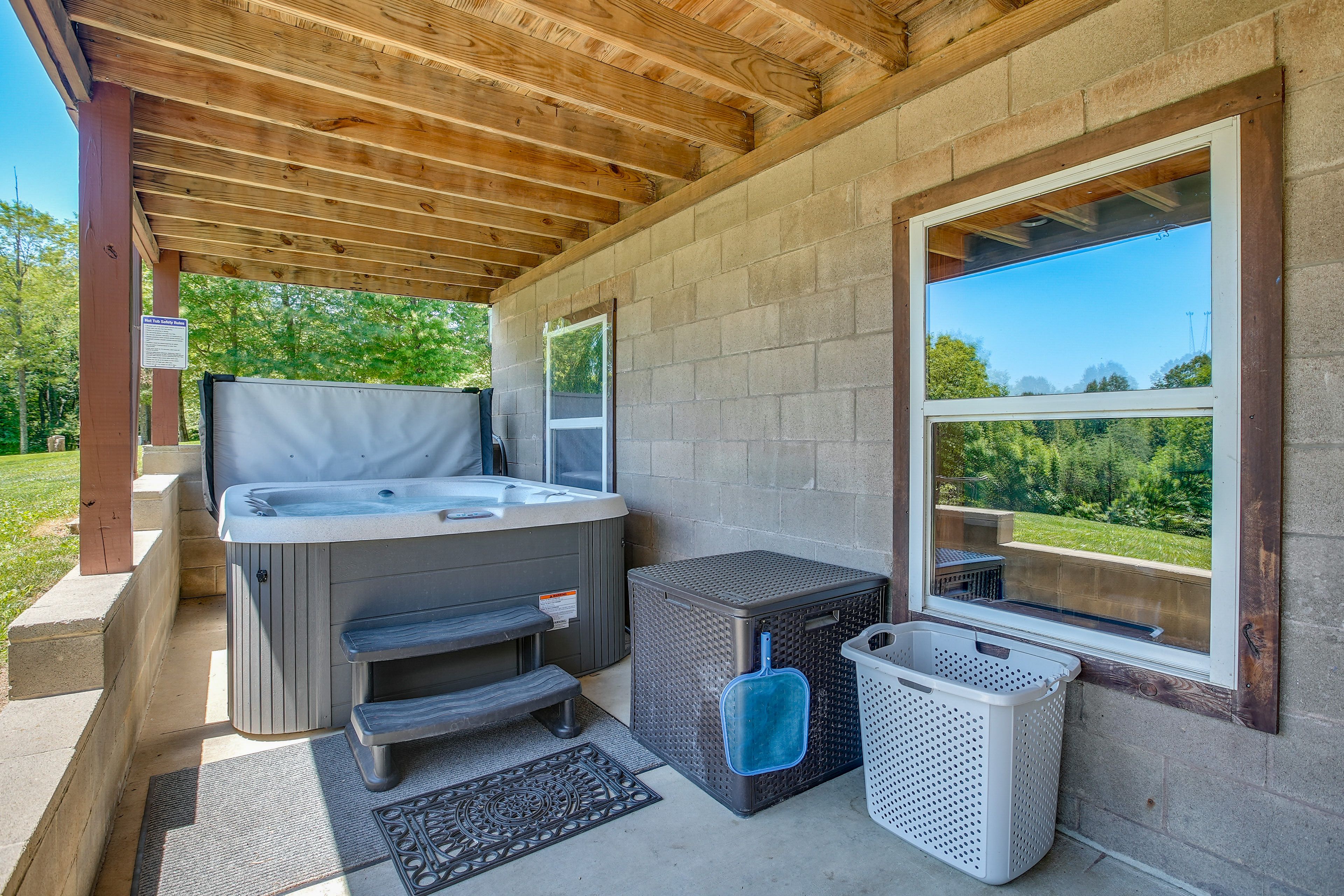 Hot Tub Area