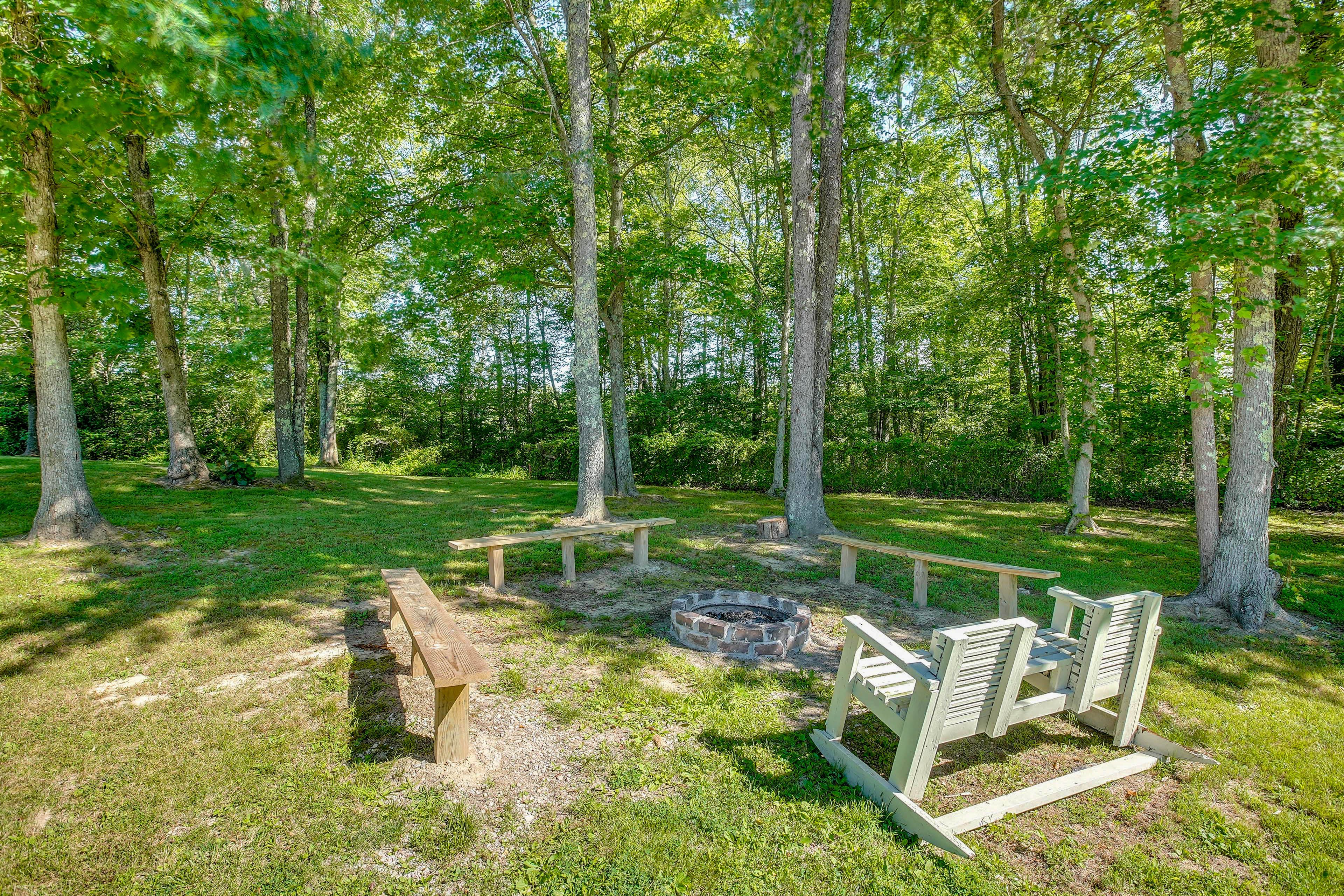 Wood-Burning Fire Pit